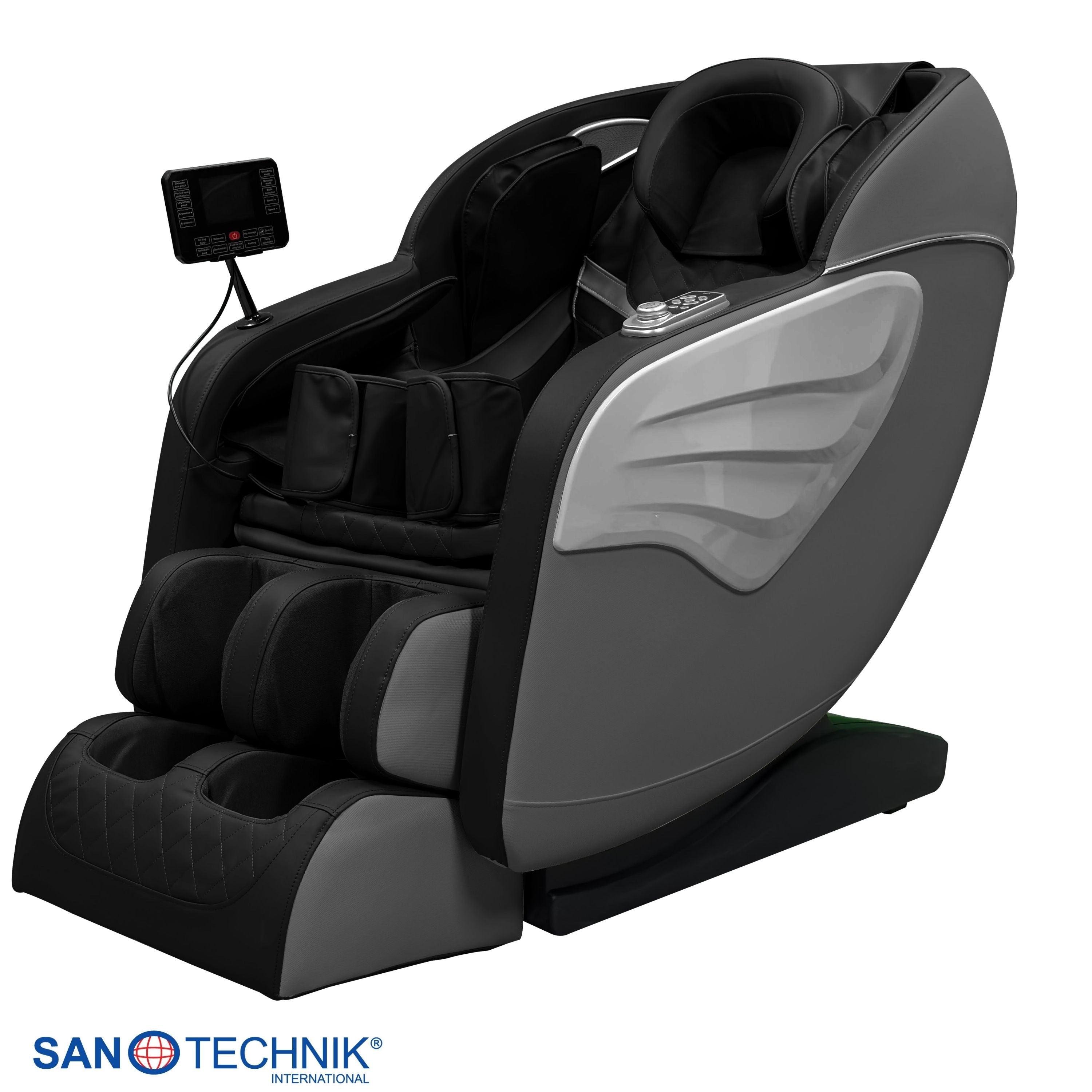 Sanotechnik - PRIMORA LUXUS - MASSAGESESSEL schwarz 70x140x104 cm