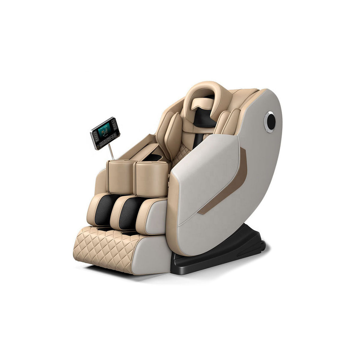 Sanotechnik - WELLORA Luxus-Massagesessel beige 73x114x100 cm