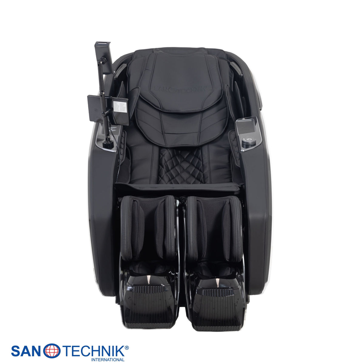Sanotechnik - VALORA Luxus-Massagesessel - Schwarz 75x164x110 cm