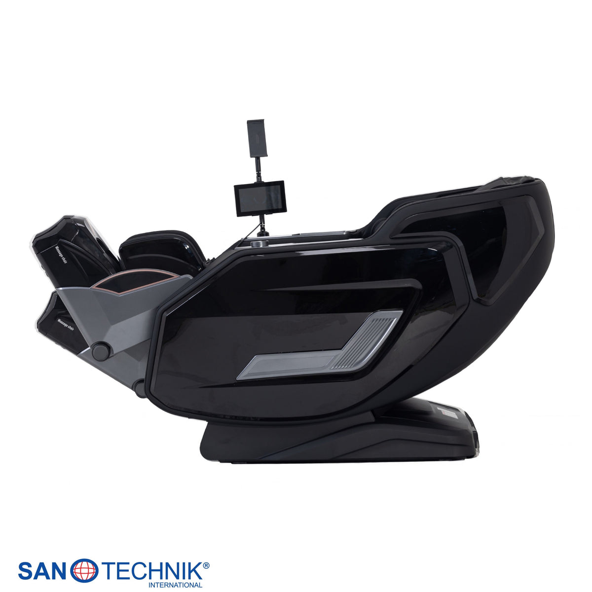 Sanotechnik - VALORA Luxus-Massagesessel - Schwarz 75x164x110 cm