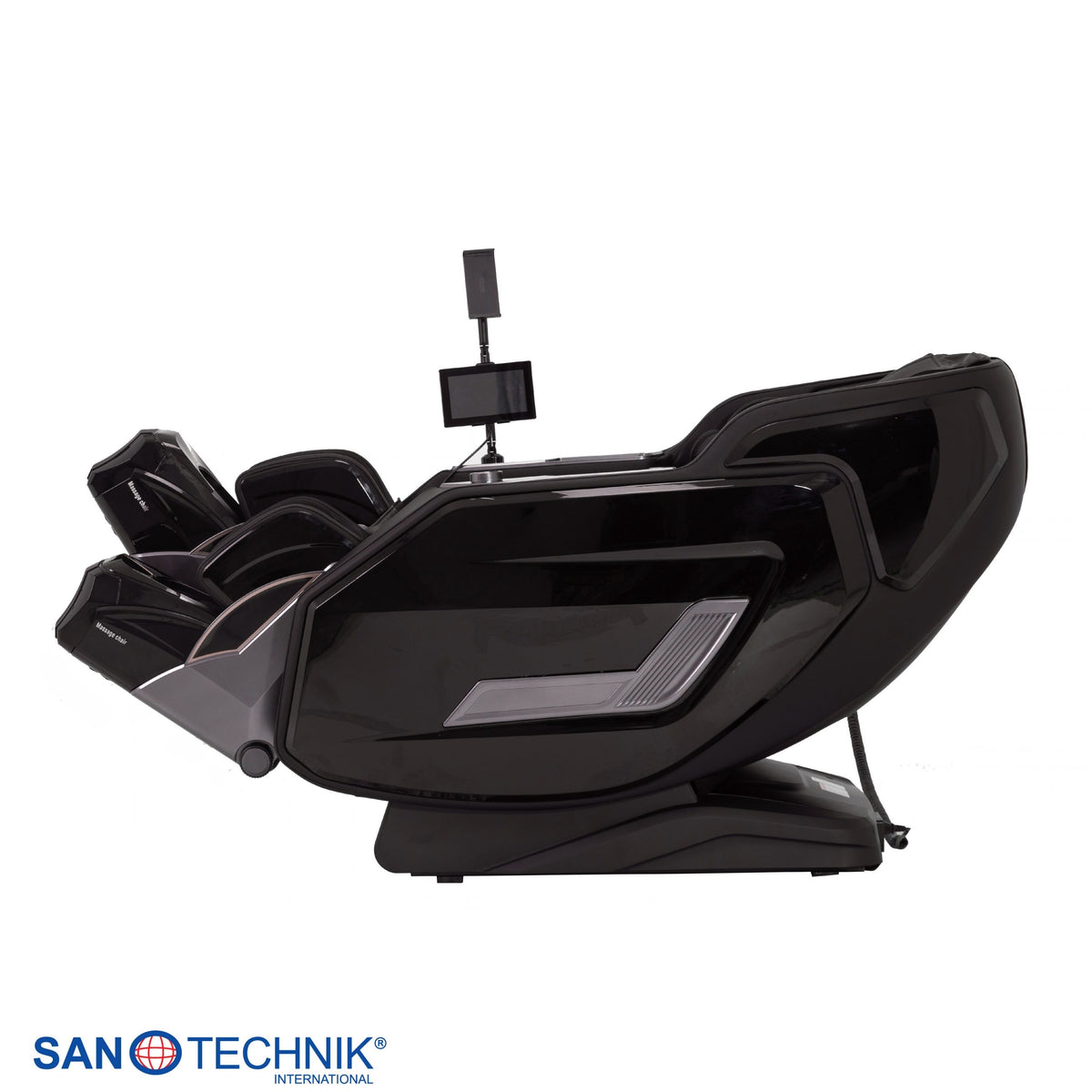 Sanotechnik - VALORA Luxus-Massagesessel - Schwarz 75x164x110 cm