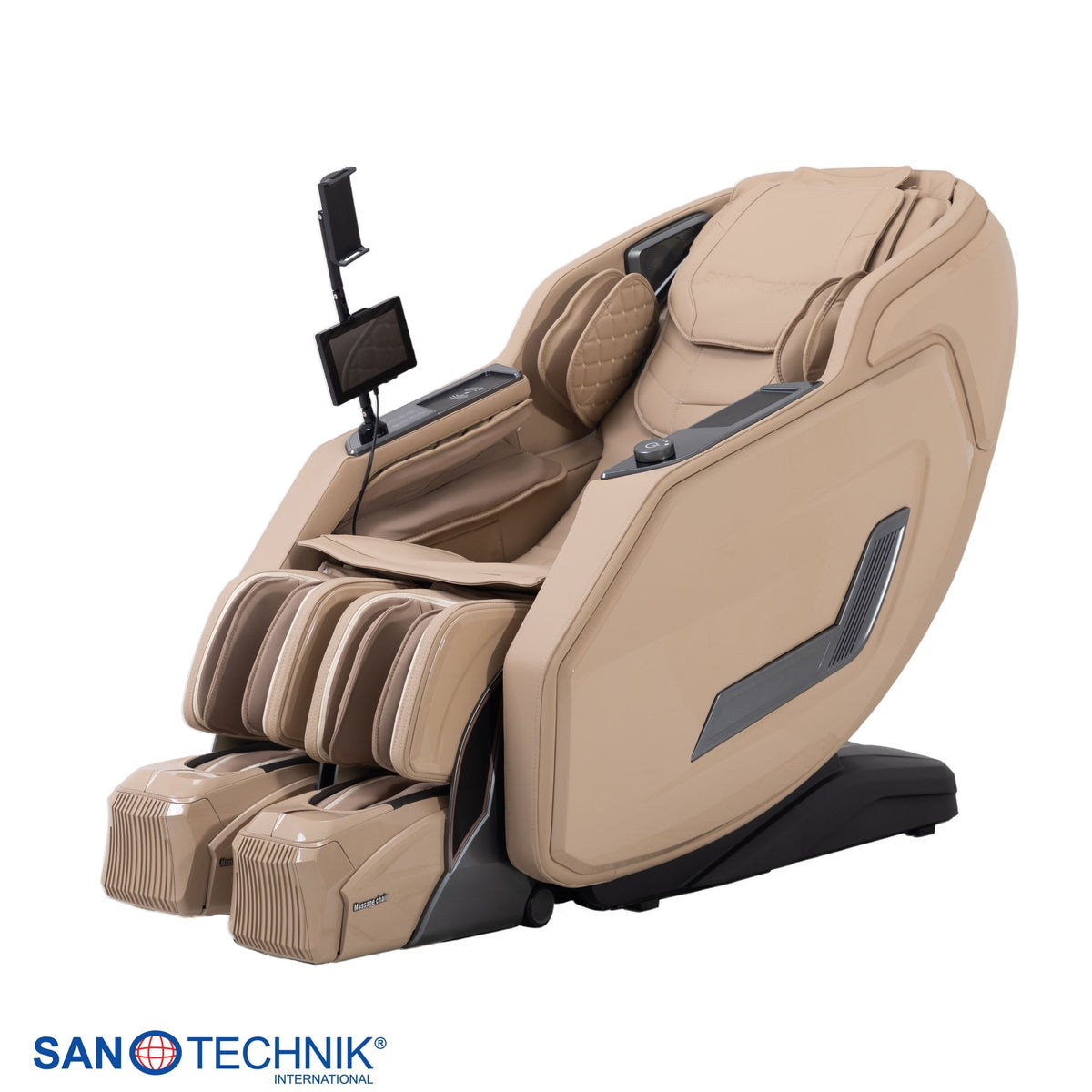 Sanotechnik - AVORA Luxus-Massagesessel - Beige 75x164x110 cm