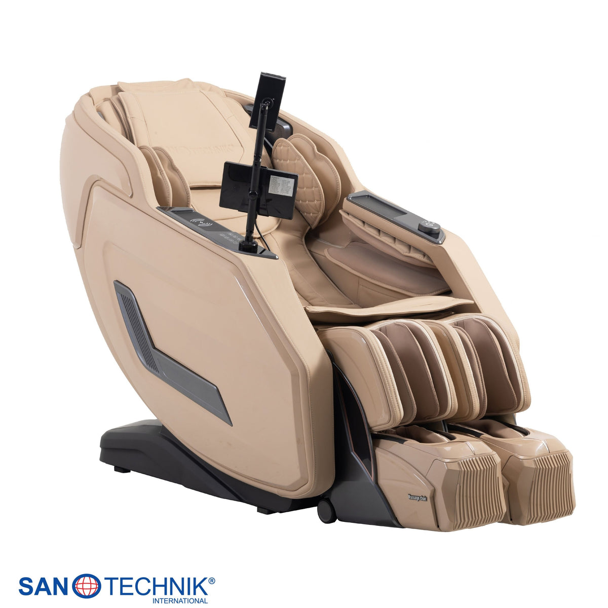 Sanotechnik - AVORA Luxus-Massagesessel - Beige 75x164x110 cm