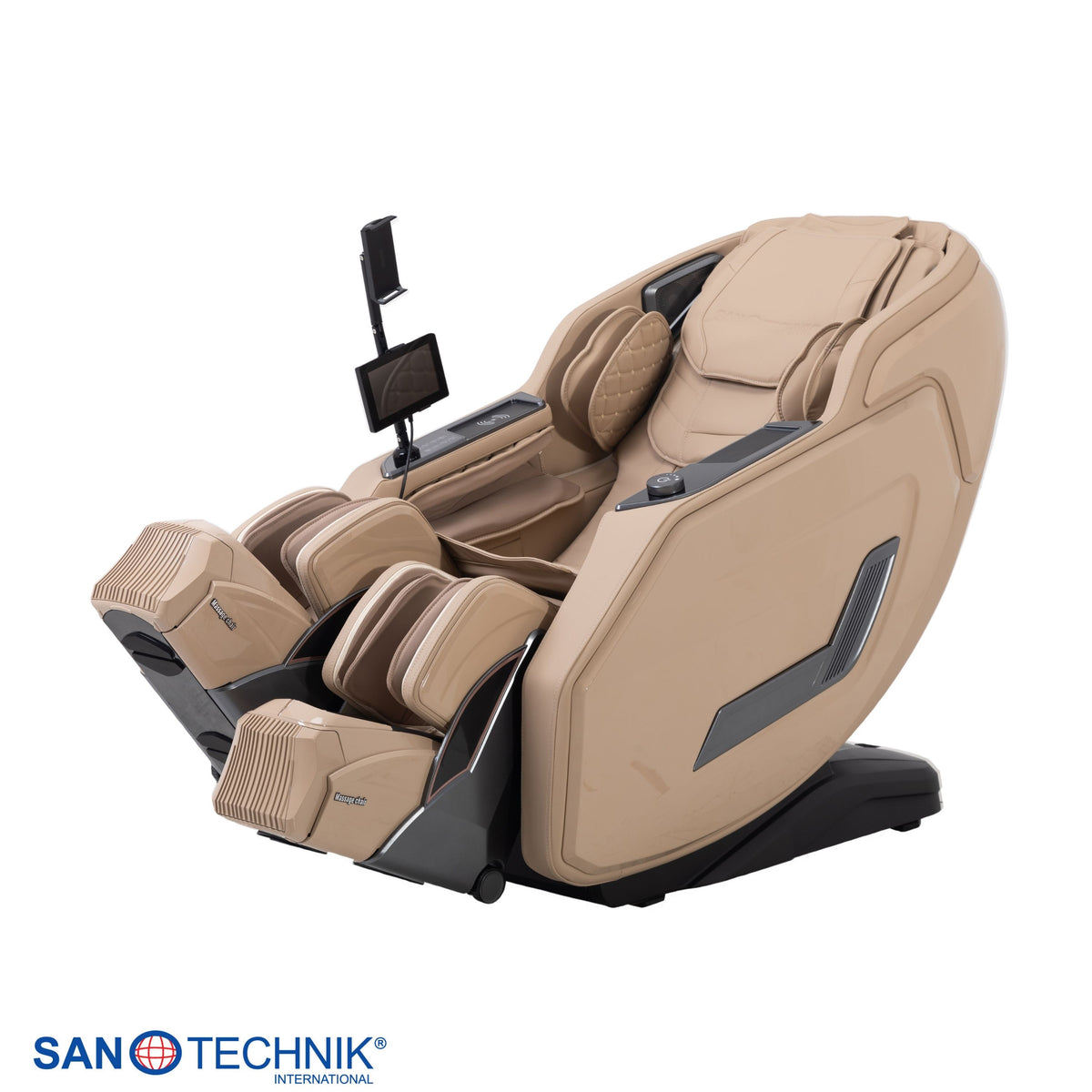 Sanotechnik - AVORA Luxus-Massagesessel - Beige 75x164x110 cm