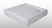 Sanotechnik - Brausetasse weiß 81x81x15cm mit abn.Schürze