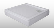 Sanotechnik - Brausetasse weiß 91x91x15cm mit abn.Schürze