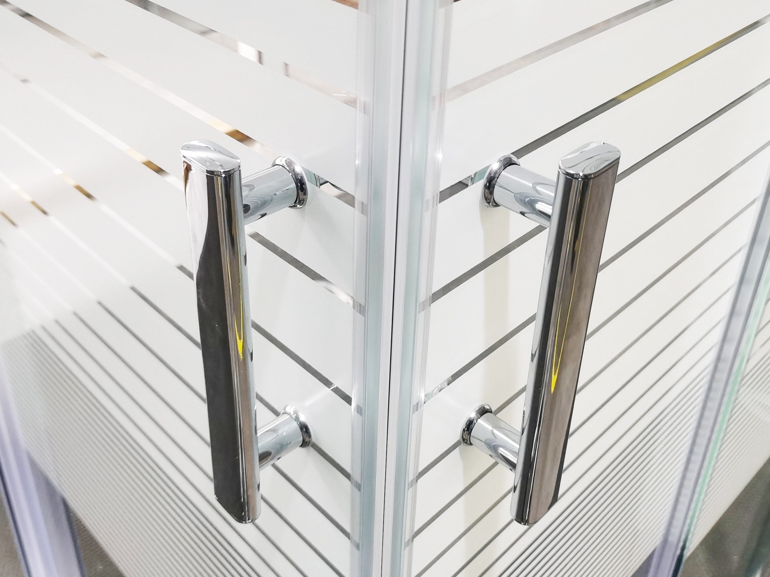Sanotechnik - Eckduschkabine 78,5-79,5x98,5-99,5x185cm