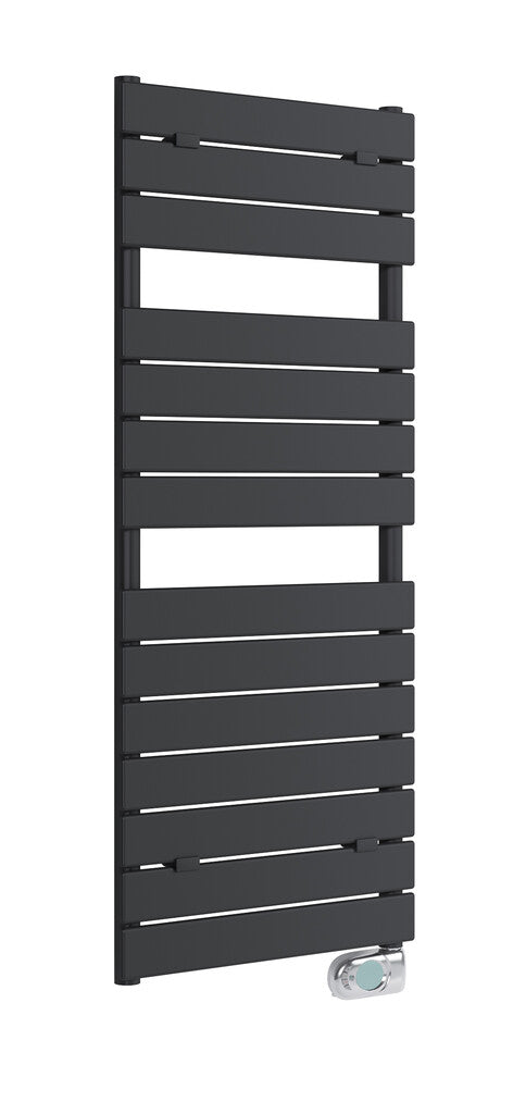Sanotechnik - Bz.-Heizk. E-Pisa, mattschwarz, 121,3x50cm