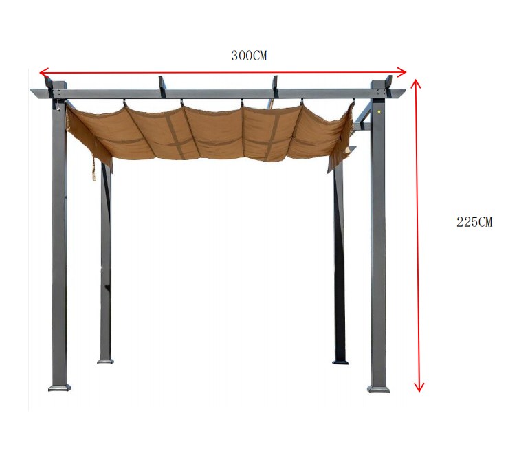 Sanotechnik - Pergola Open 300x300x225 cm
