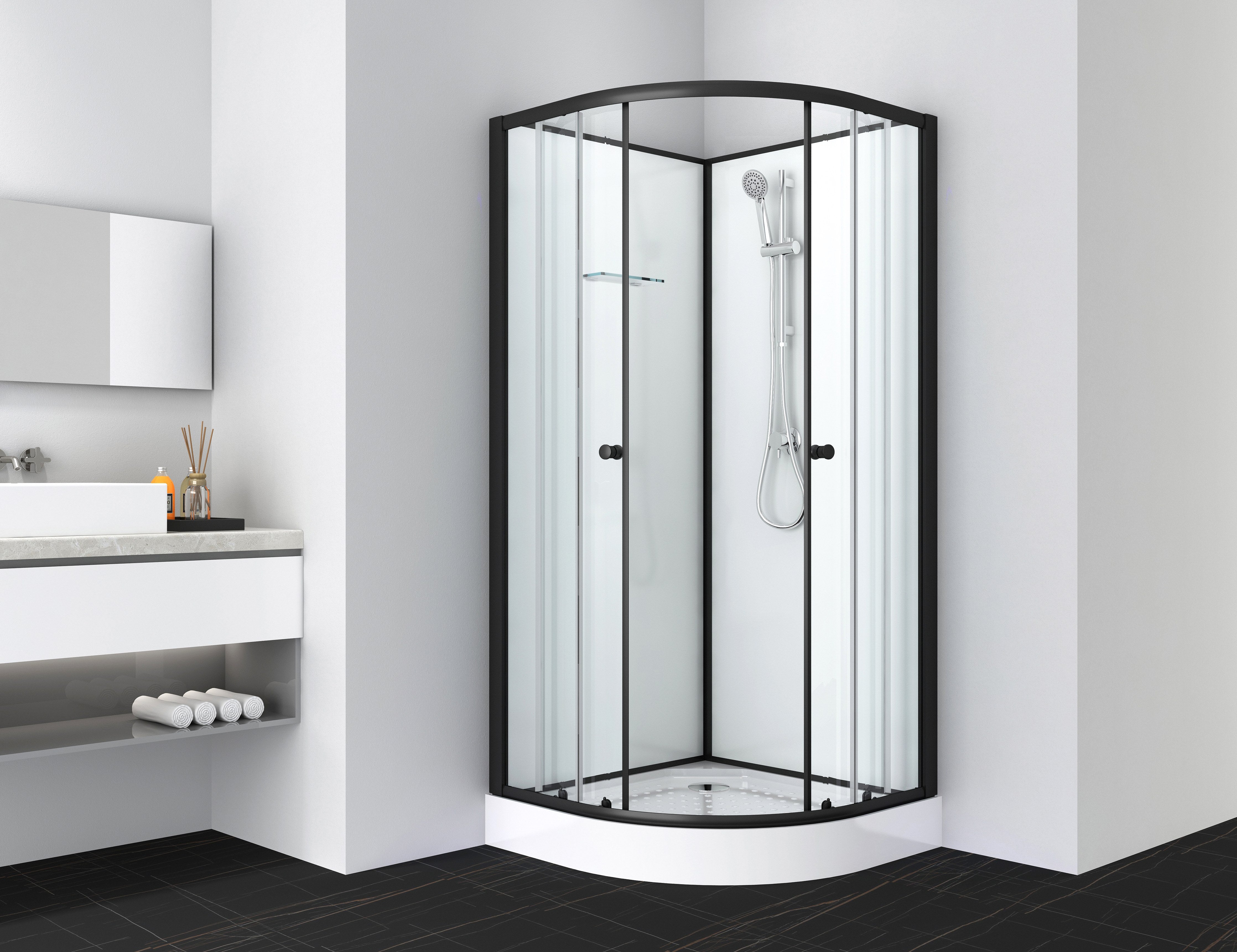 Sanotechnik - Komplettdk BELA 2  90x90x203cm