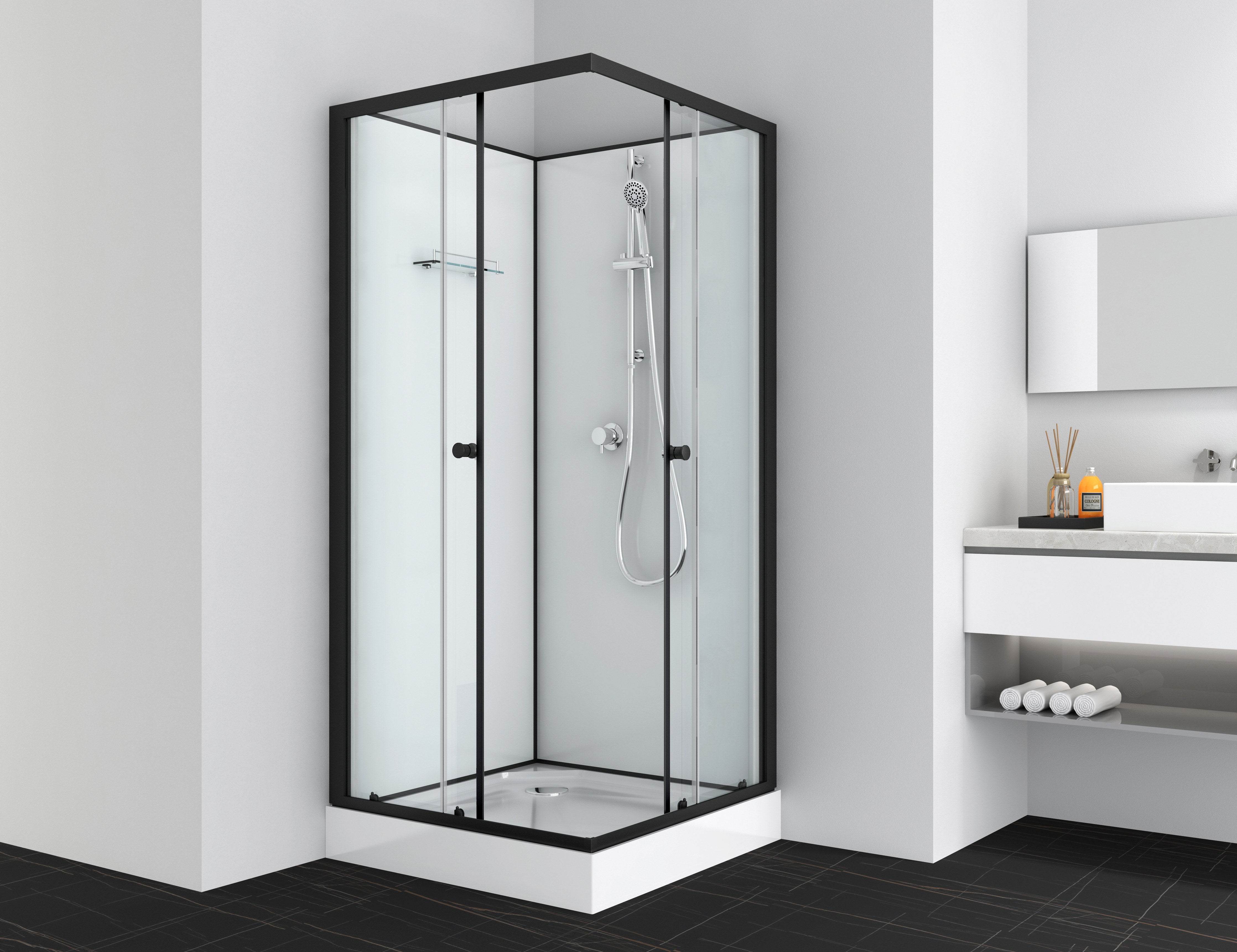 Sanotechnik - Komplettdk UNI 2  90x90x203cm