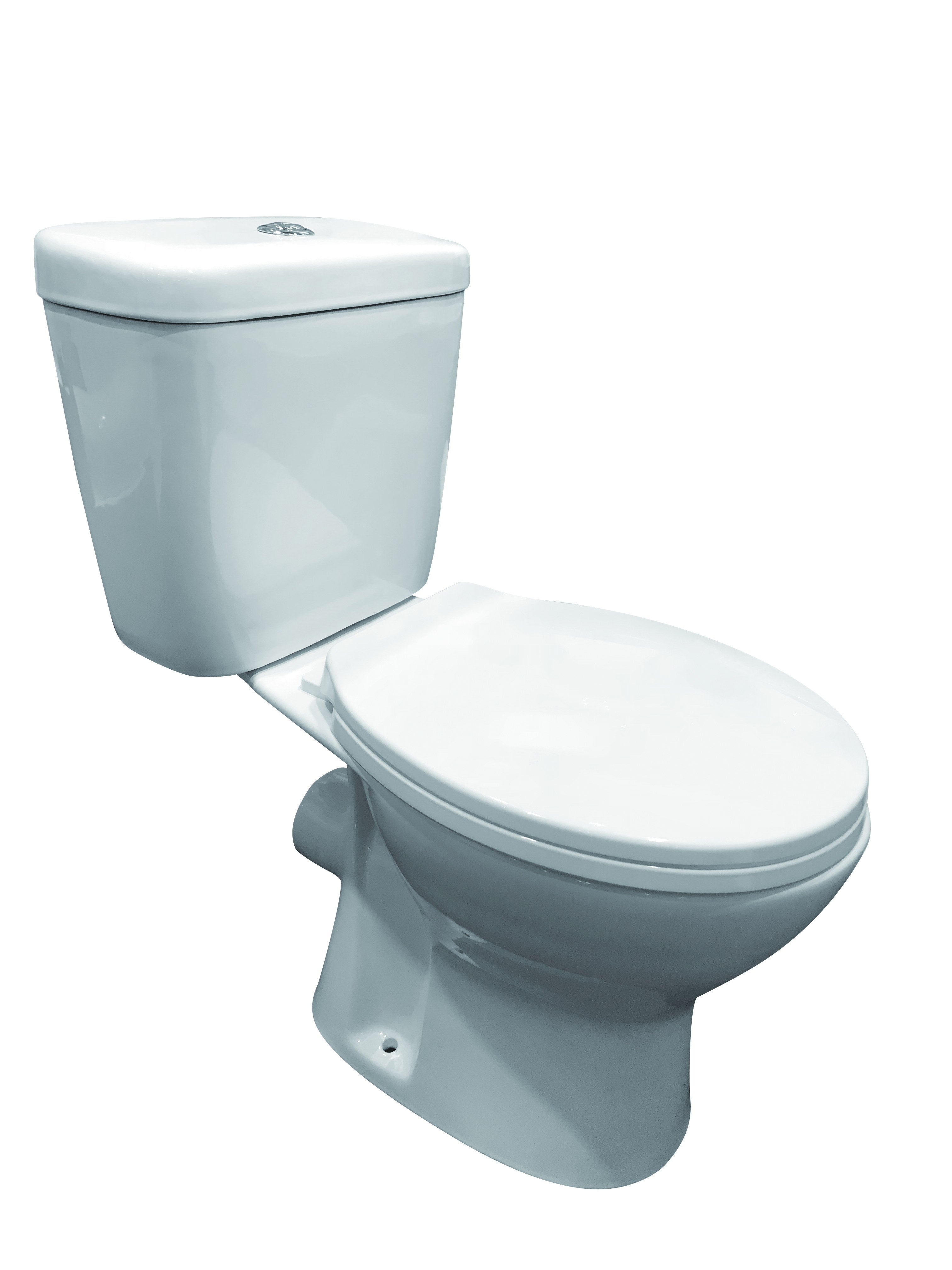 Sanotechnik - ROMA Spülrandloses WC mit WC-Sitz Abgang i/s