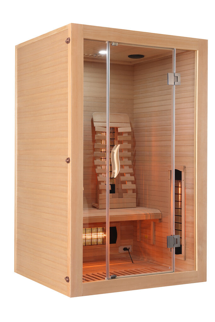 Sanotechnik - MALMÖ 2 Infrarotkabine für 2 Personen 120x105x190 cm