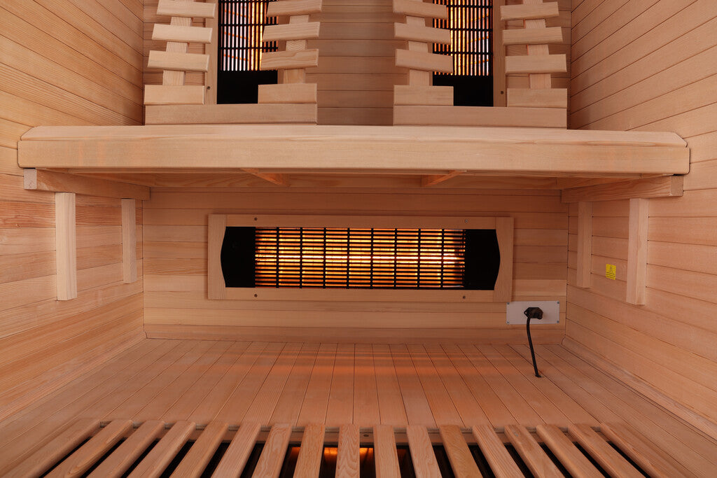 Sanotechnik - MALMÖ 2 Infrarotkabine für 2 Personen 120x105x190 cm