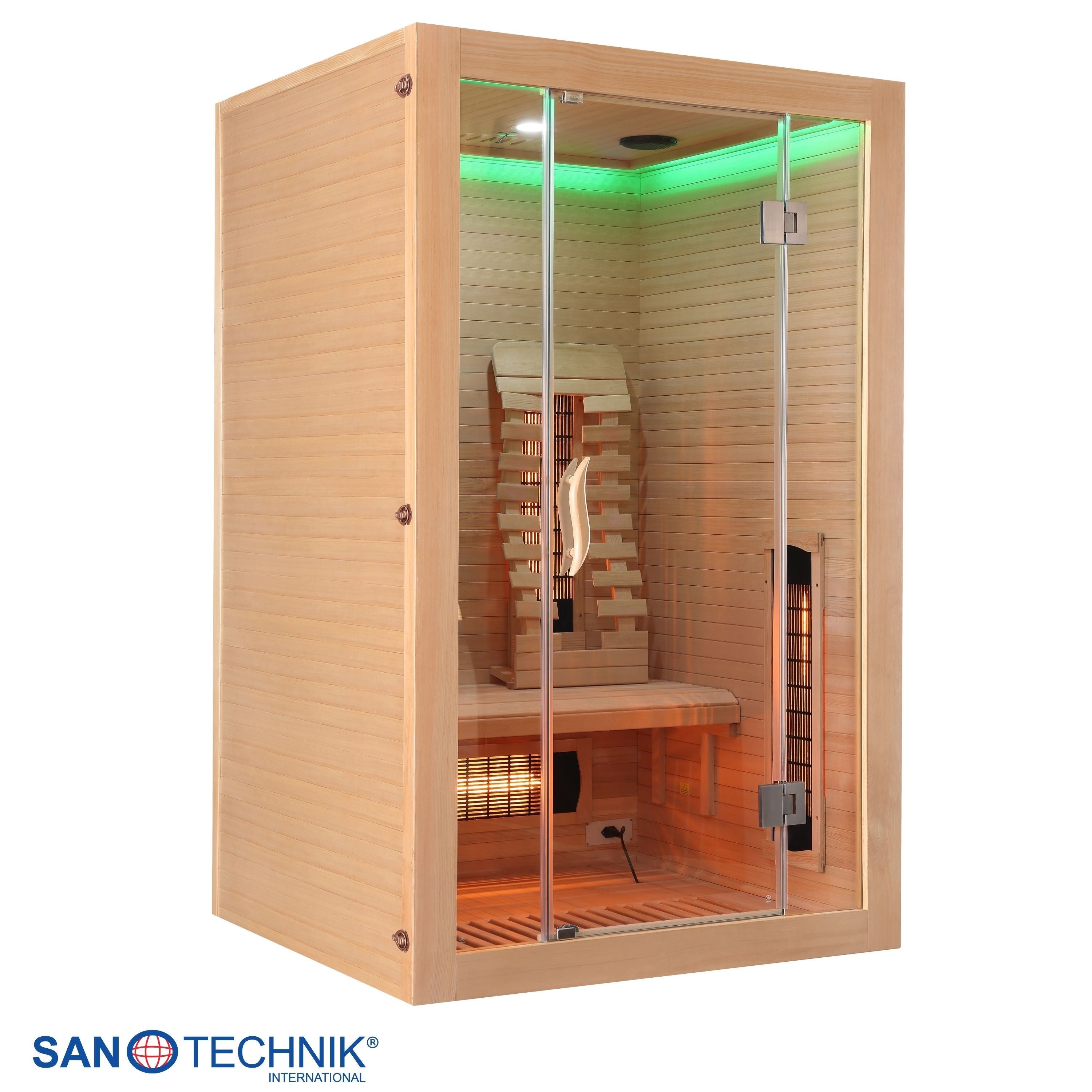 Sanotechnik - MALMÖ 2 Infrarotkabine für 2 Personen 120x105x190 cm