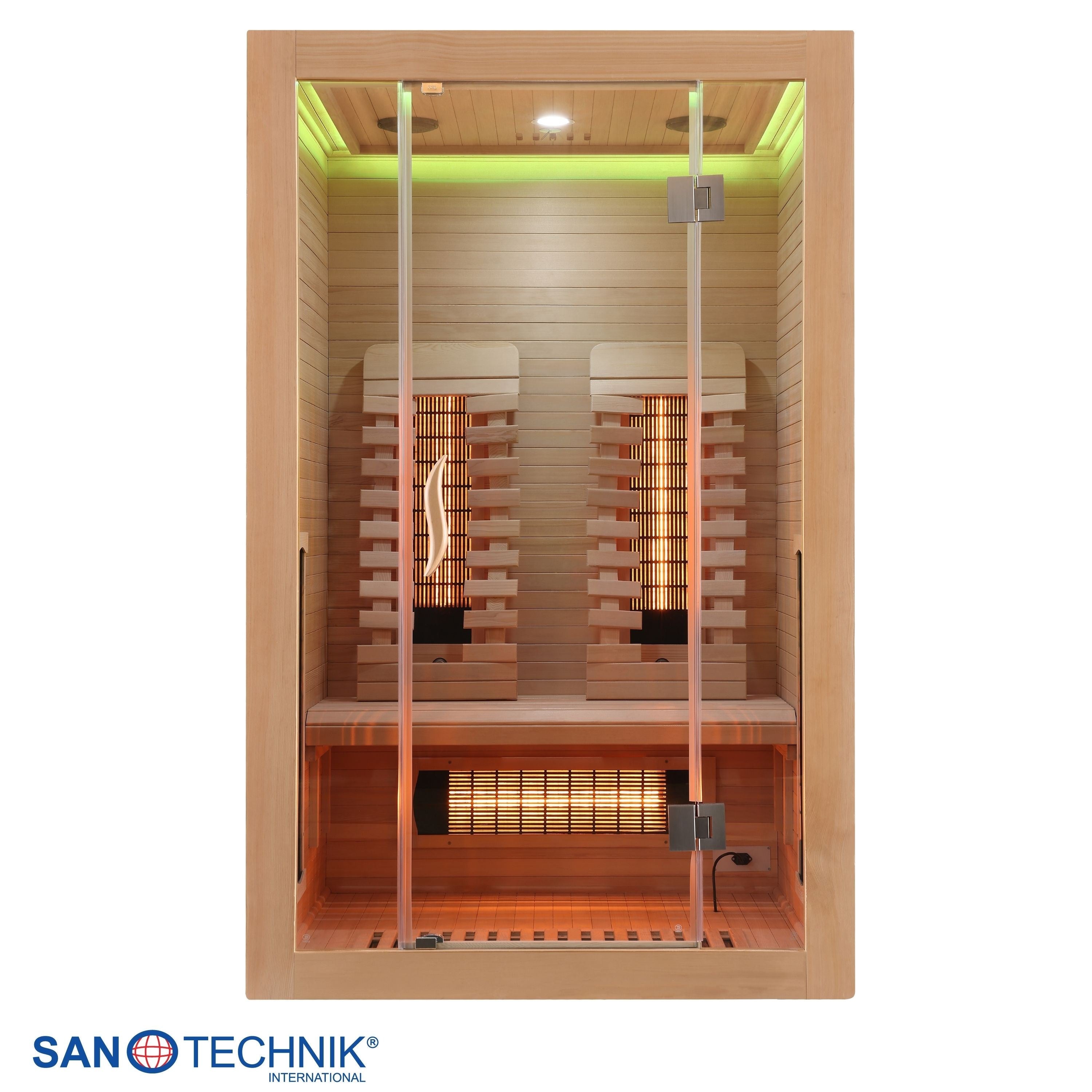 Sanotechnik - MALMÖ 2 Infrarotkabine für 2 Personen 120x105x190 cm