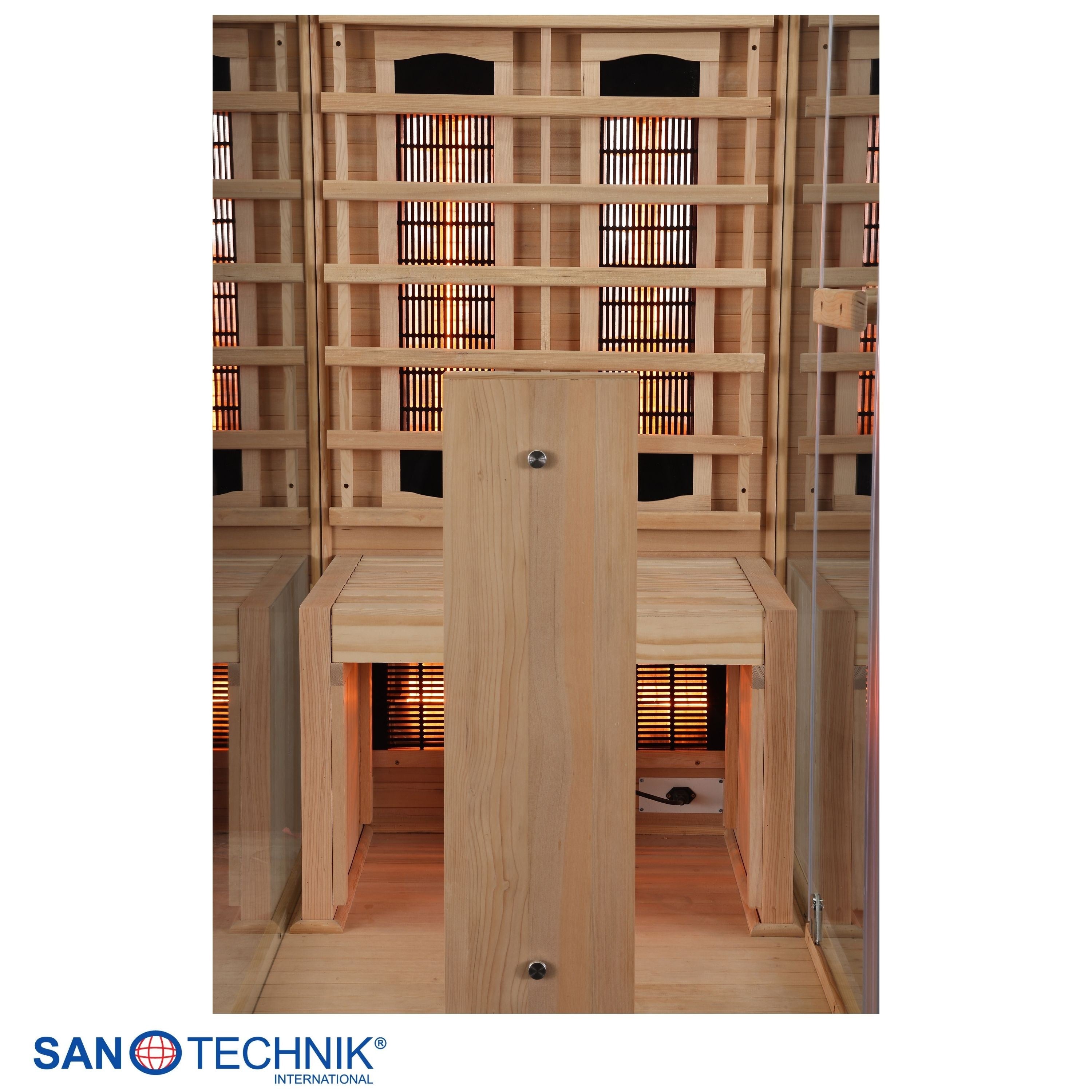 Sanotechnik - NORDISK 1 Infrarotkabine für 1 Person 80x110x190 cm
