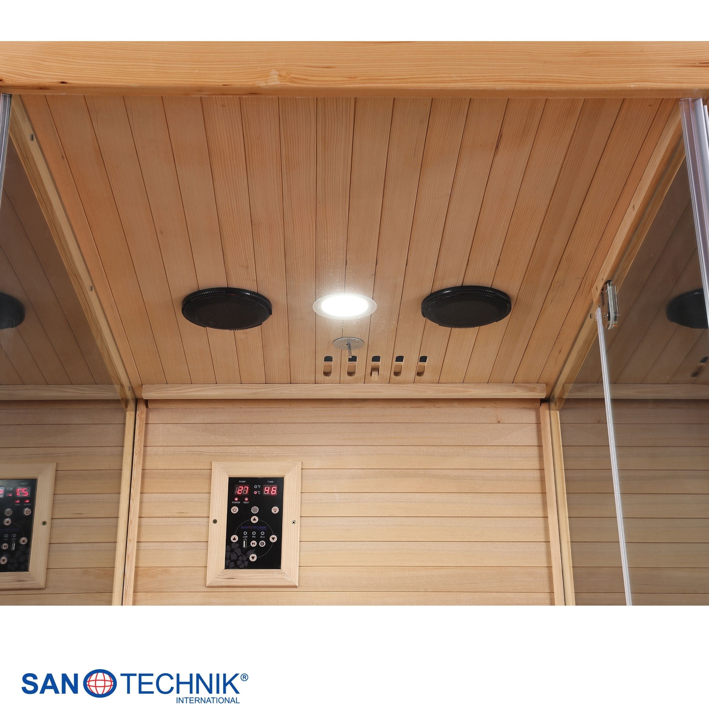 Sanotechnik - NORDISK 1 Infrarotkabine für 1 Person 80x110x190 cm