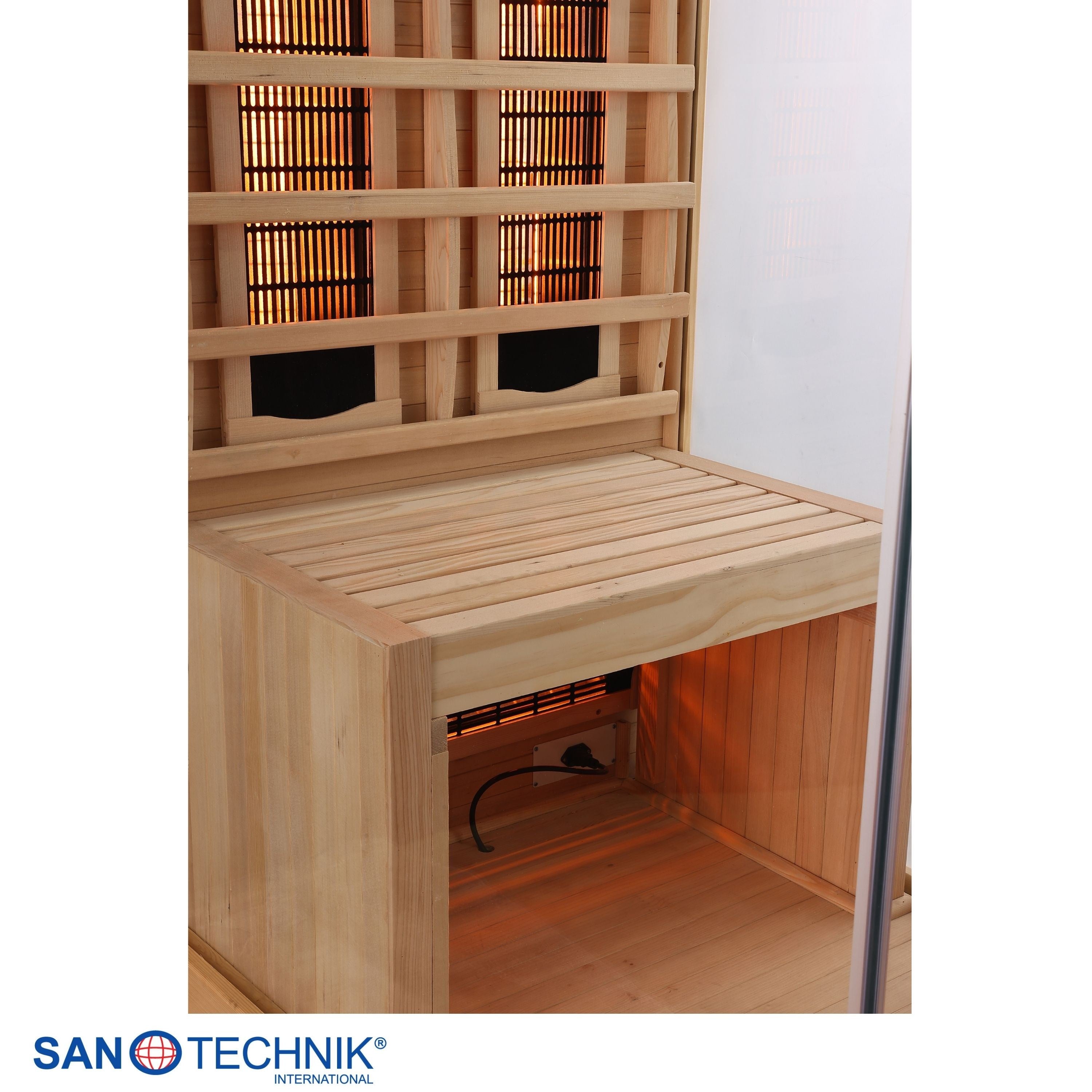 Sanotechnik - NORDISK 1 Infrarotkabine für 1 Person 80x110x190 cm