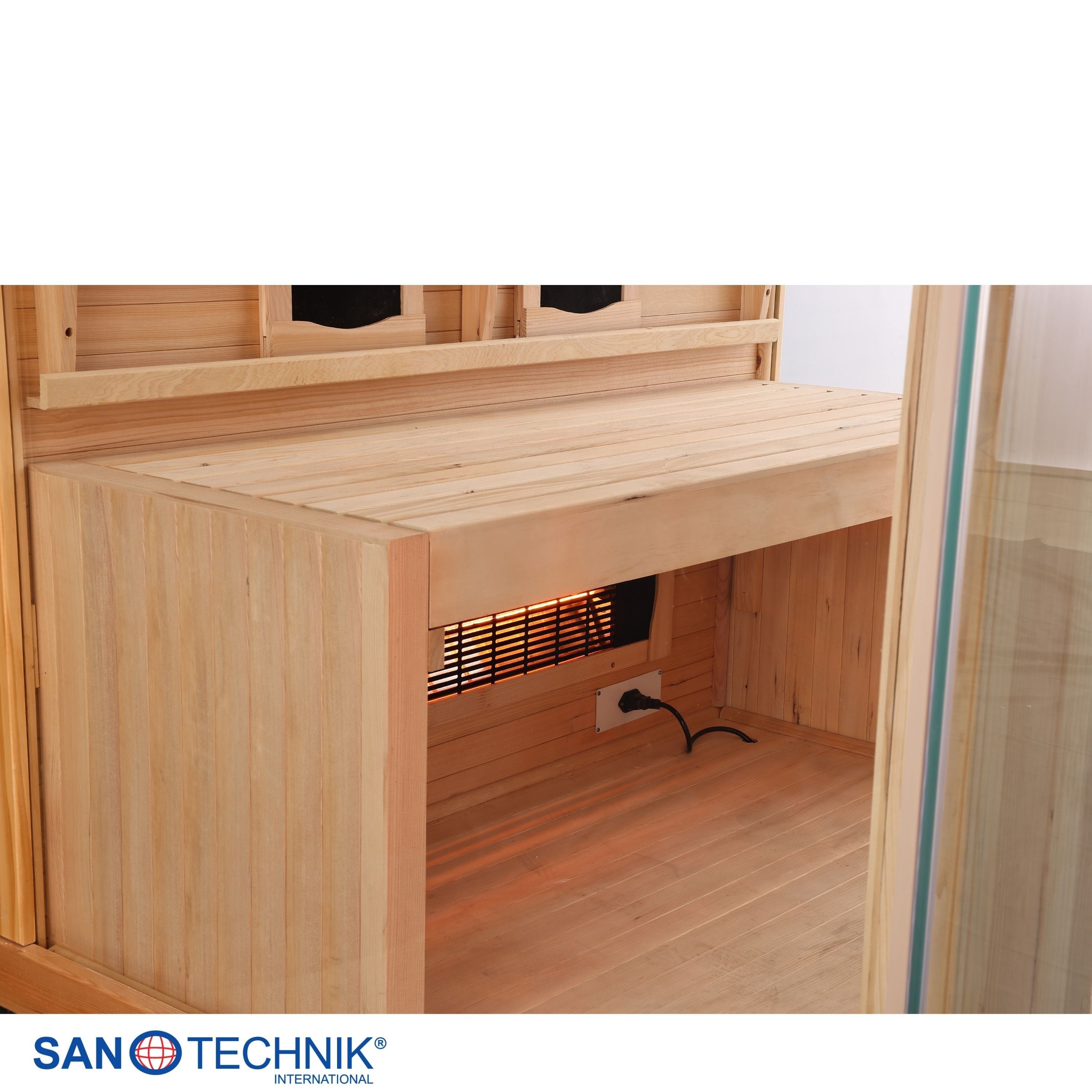 Sanotechnik - NORDISK 2 Infrarotkabine für 2 Personen 125x100x190 cm