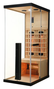 Sanotechnik - BILLUND 1 Infrarotkabine für 1 Person 80x110x190 cm