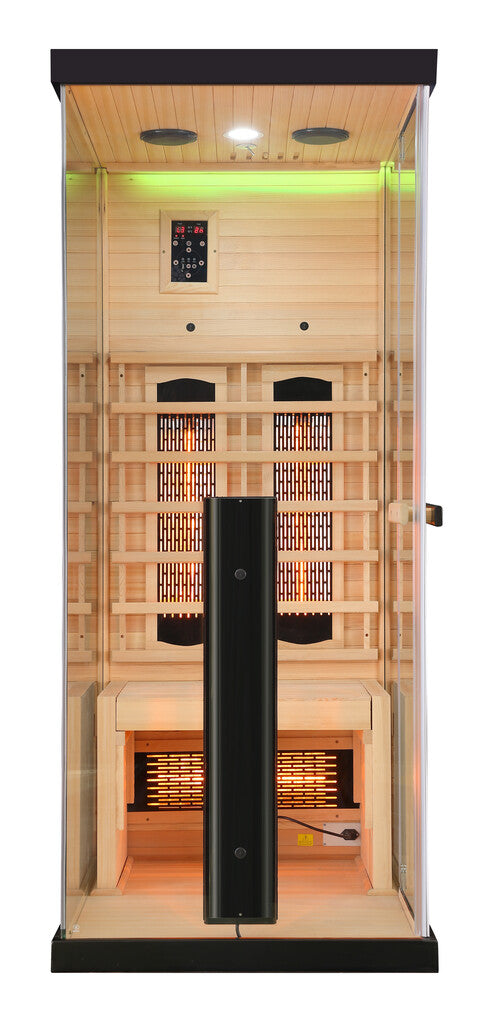 Sanotechnik - BILLUND 1 Infrarotkabine für 1 Person 80x110x190 cm