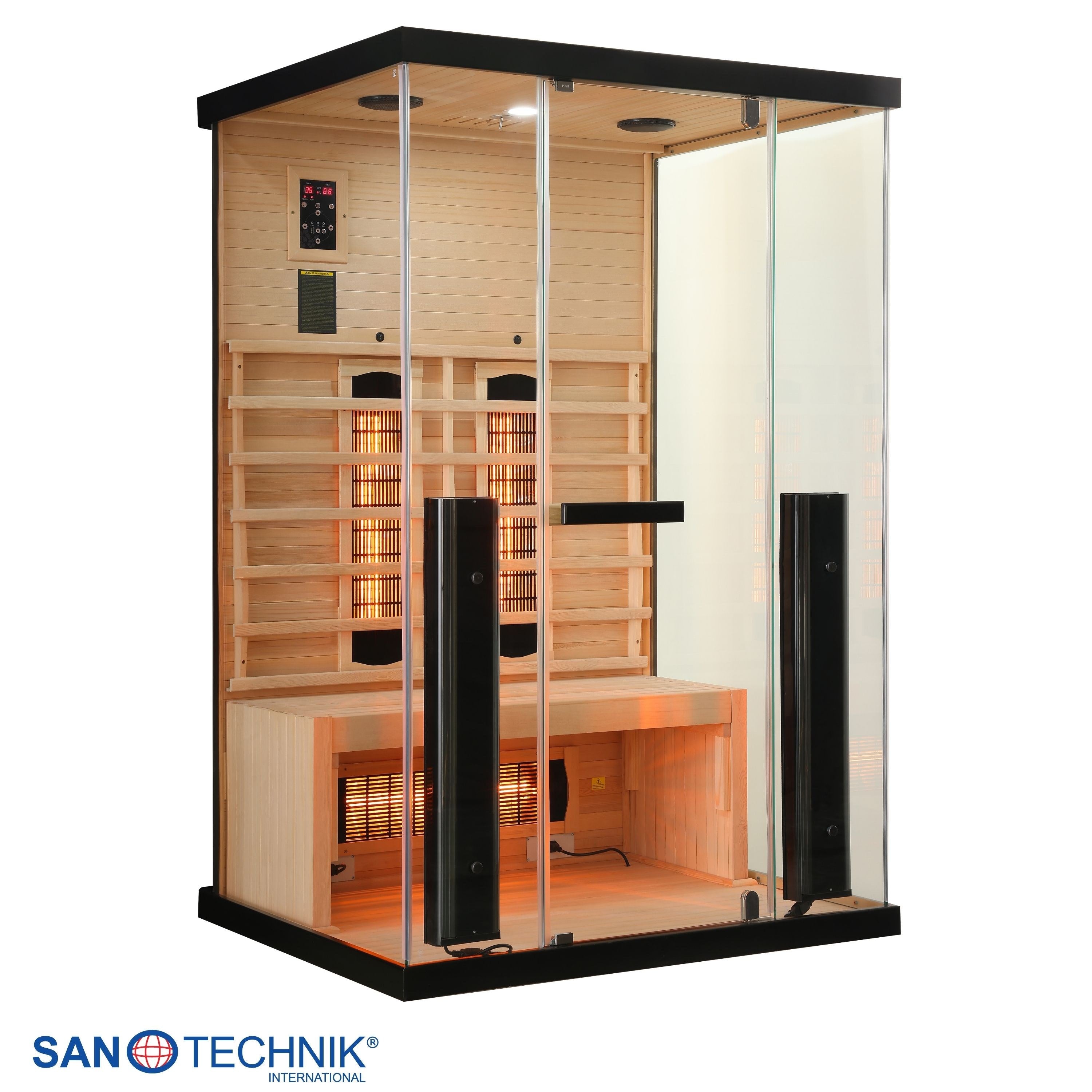 Sanotechnik - BILLUND 2 Infrarotkabine für 2 Personen 125x100x190 cm