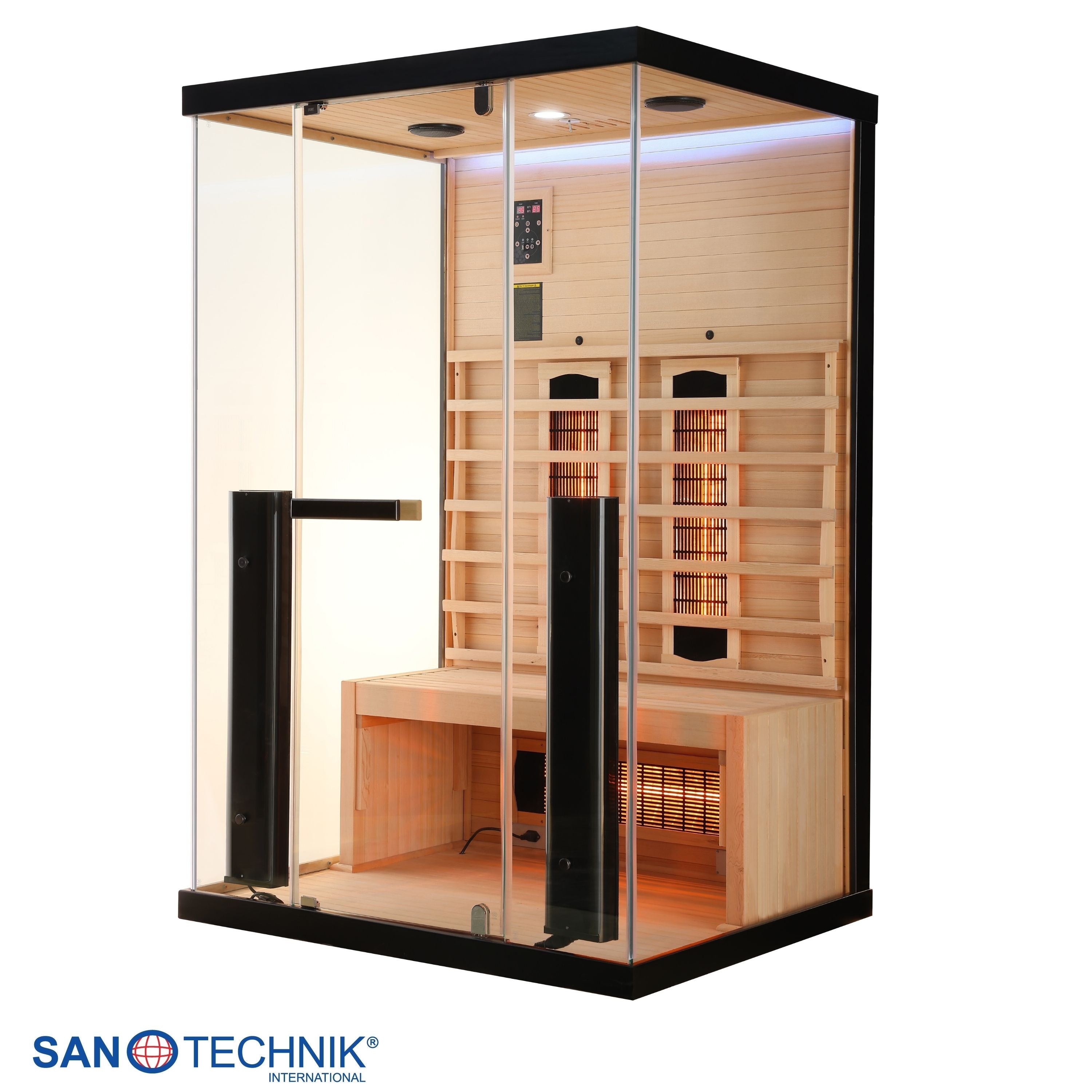 Sanotechnik - BILLUND 2 Infrarotkabine für 2 Personen 125x100x190 cm