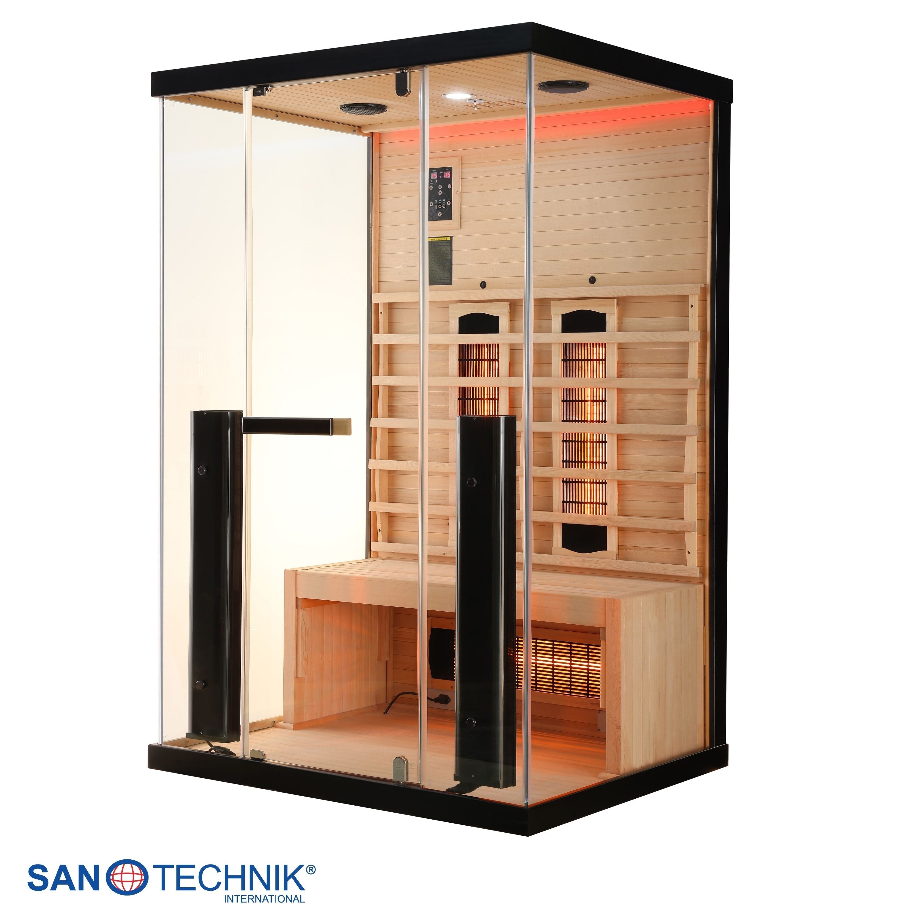 Sanotechnik - BILLUND 2 Infrarotkabine für 2 Personen 125x100x190 cm