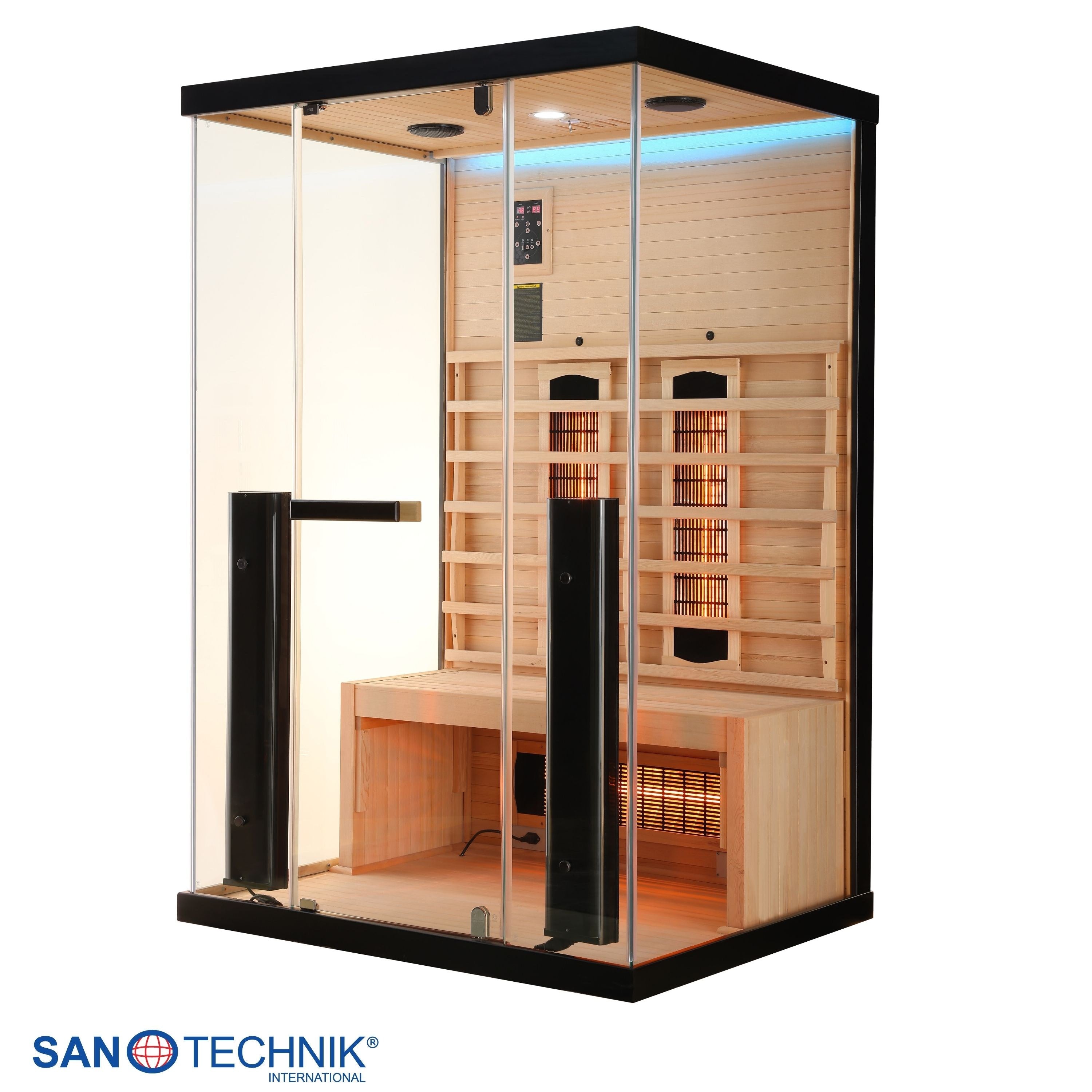 Sanotechnik - BILLUND 2 Infrarotkabine für 2 Personen 125x100x190 cm