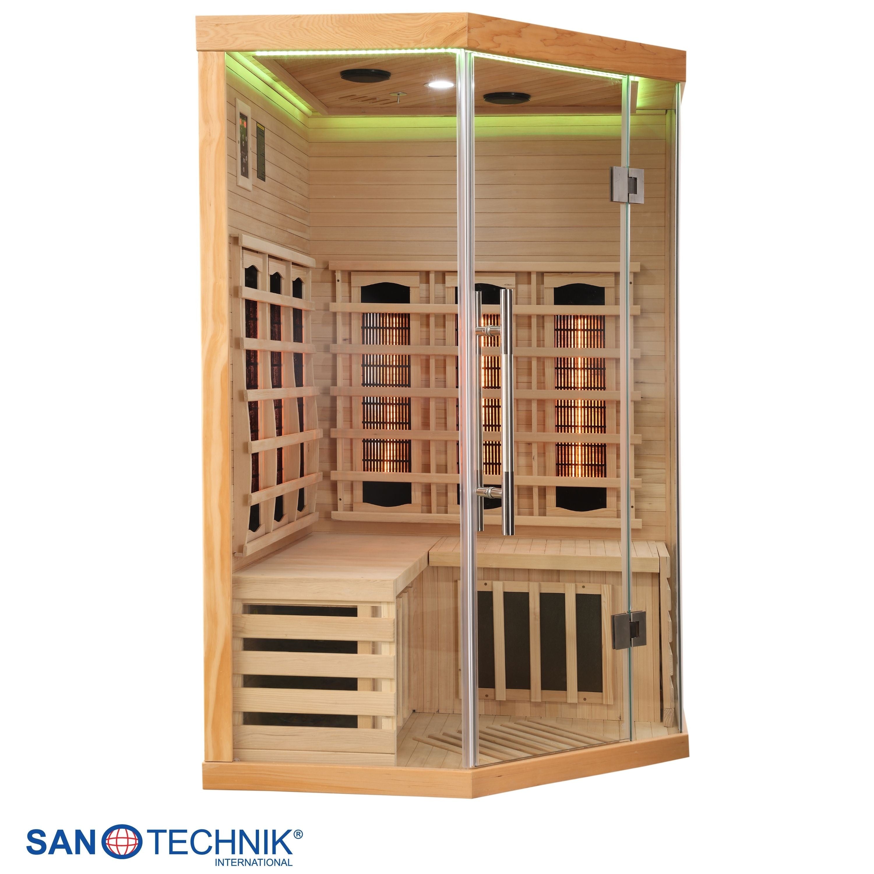 Sanotechnik - SUPREME Infrarotkabine für 2 Personen 120x120x190 cm