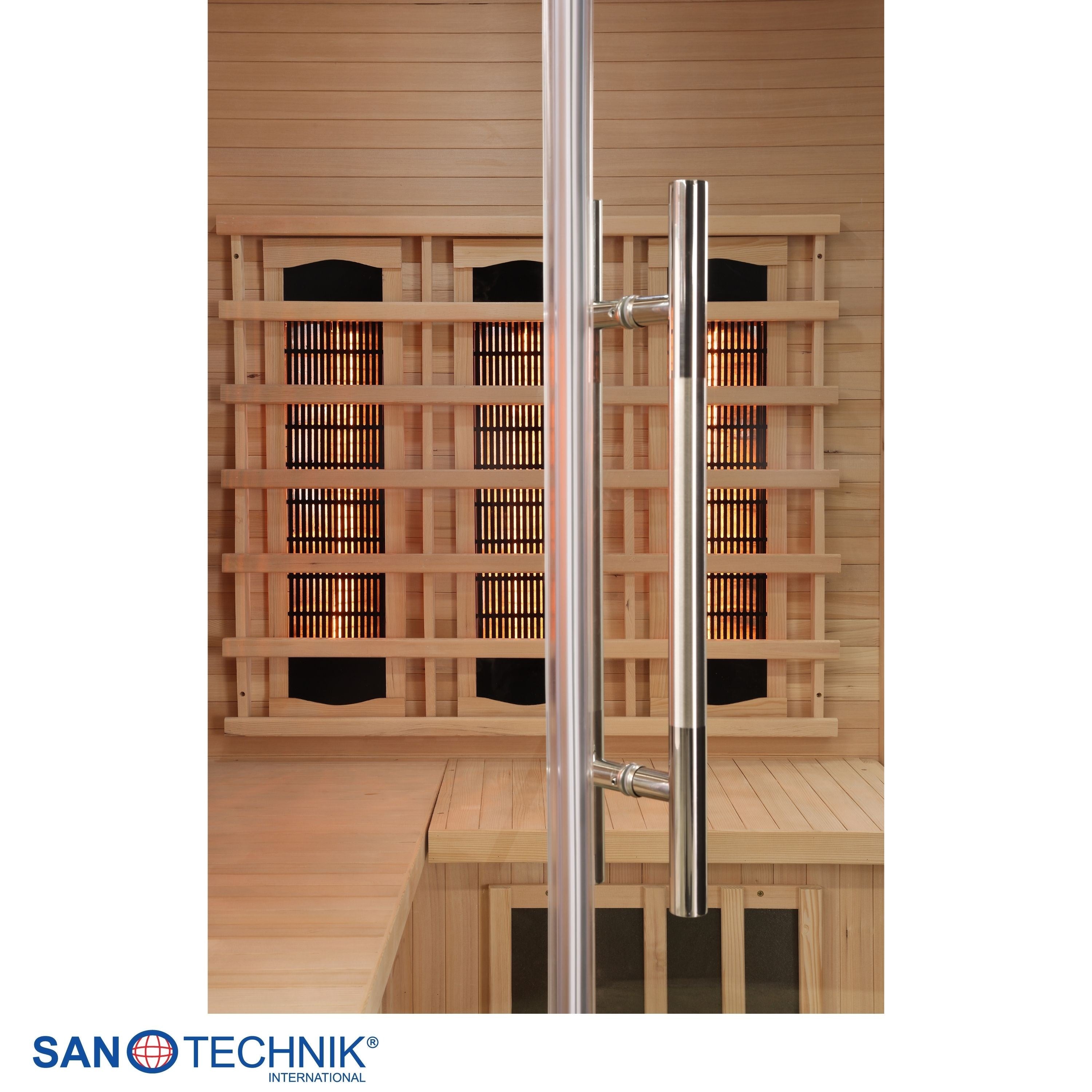 Sanotechnik - SUPREME Infrarotkabine für 2 Personen 120x120x190 cm