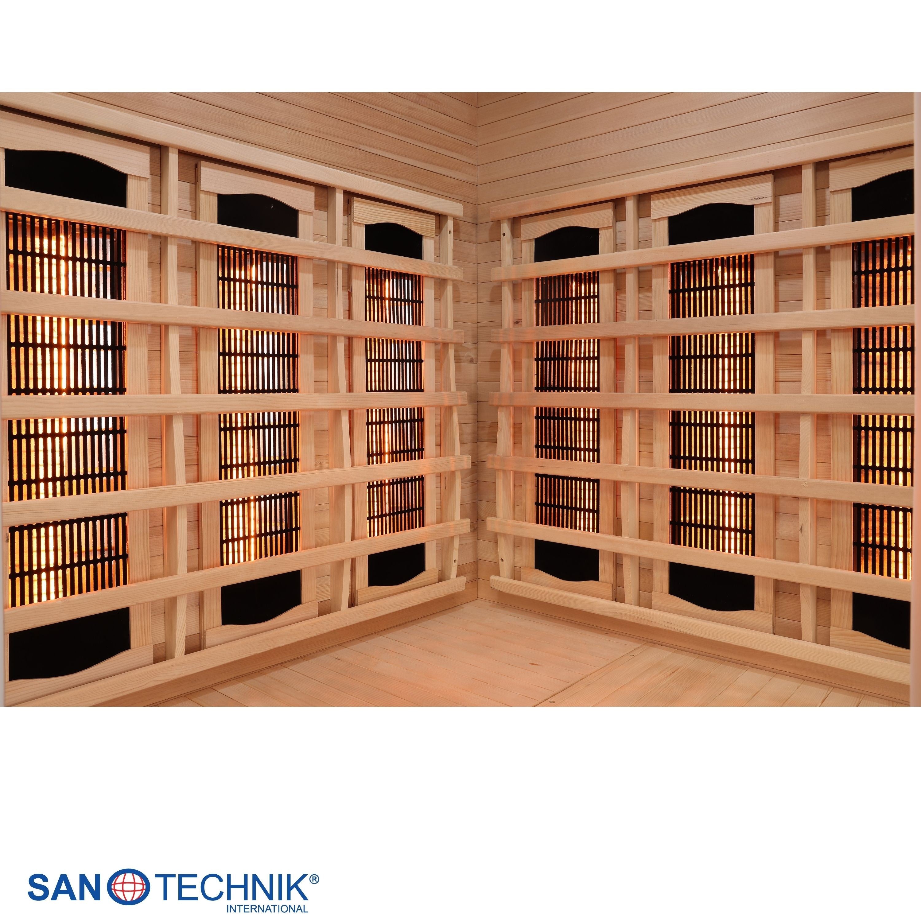 Sanotechnik - SUPREME Infrarotkabine für 2 Personen 120x120x190 cm