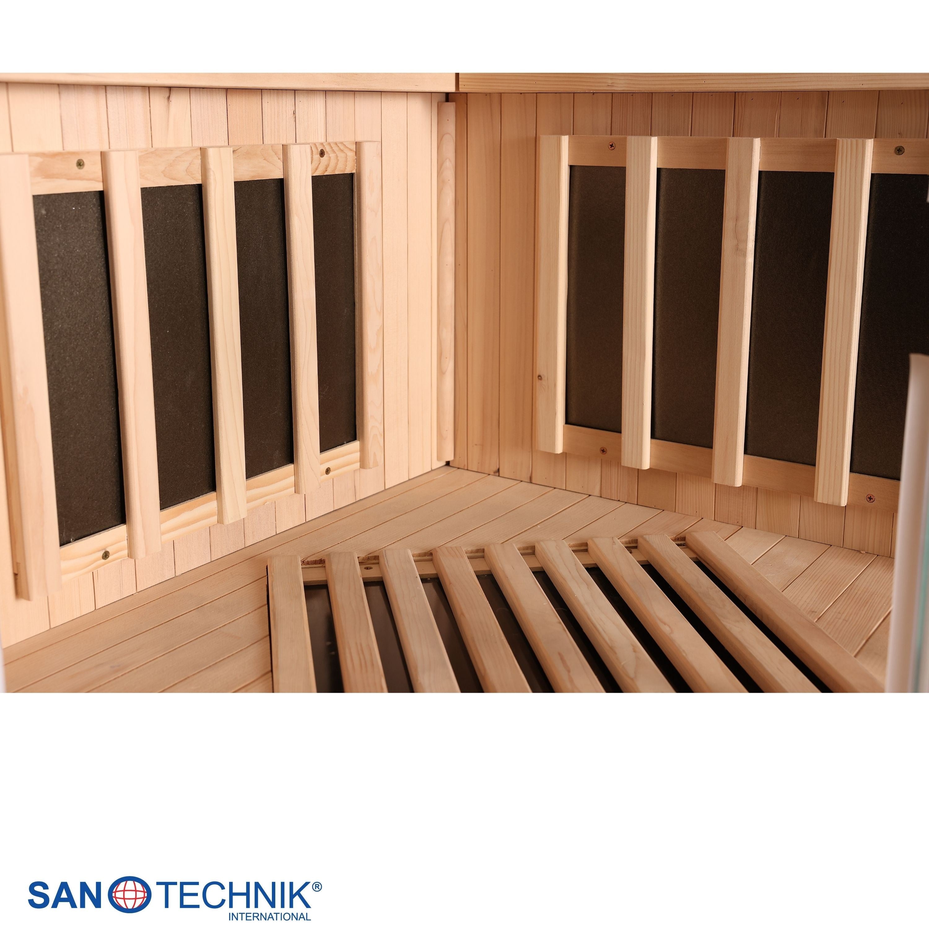 Sanotechnik - SUPREME Infrarotkabine für 2 Personen 120x120x190 cm