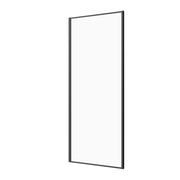 Sanotechnik - Fixglas schwarz80x200cm 6mm ESG Easy-Clean