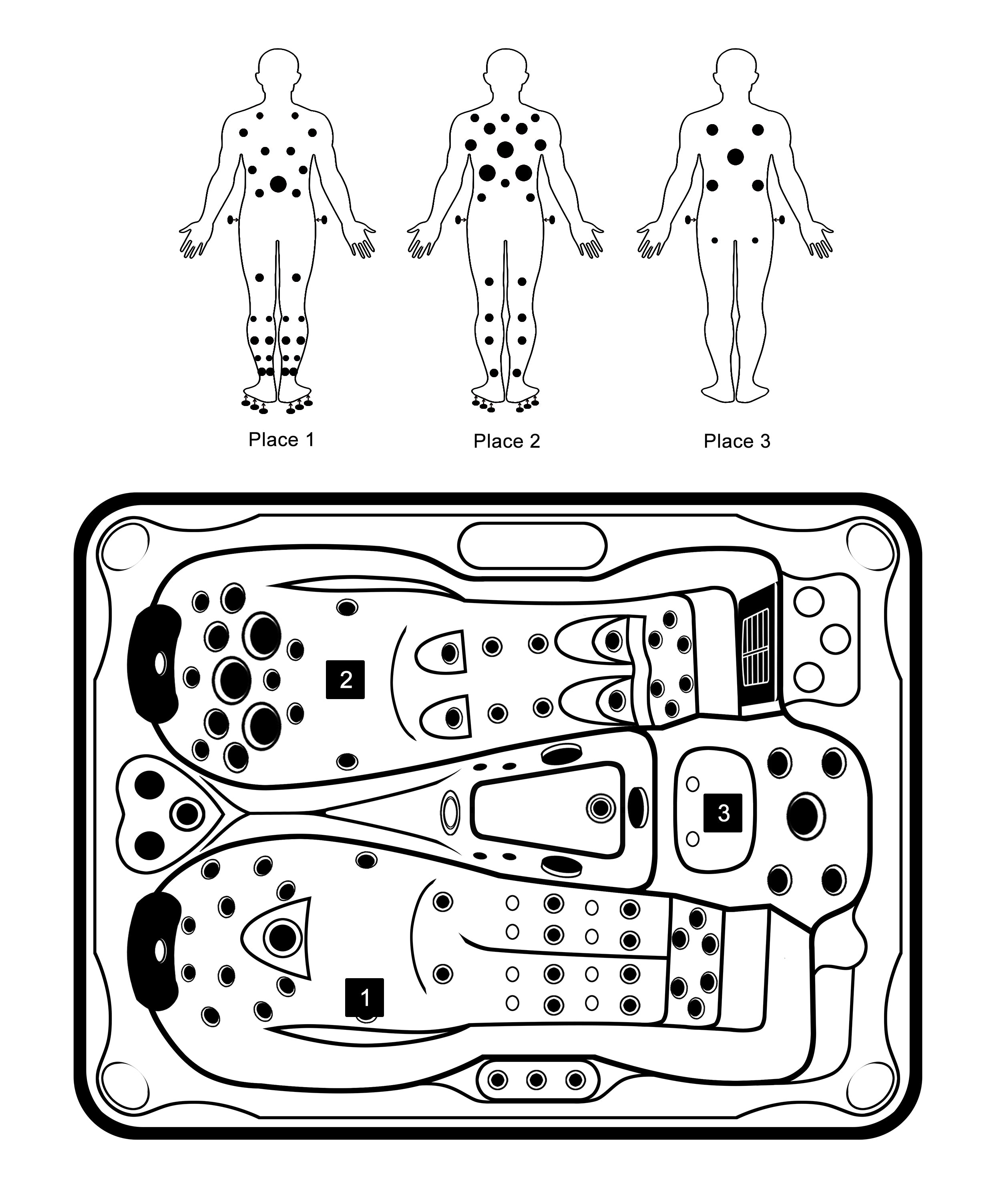SANOTECHNIK I Outdoorwhirlpool MAURITIUS WHITE MARBLE inkl. Abdeckung und Stiege