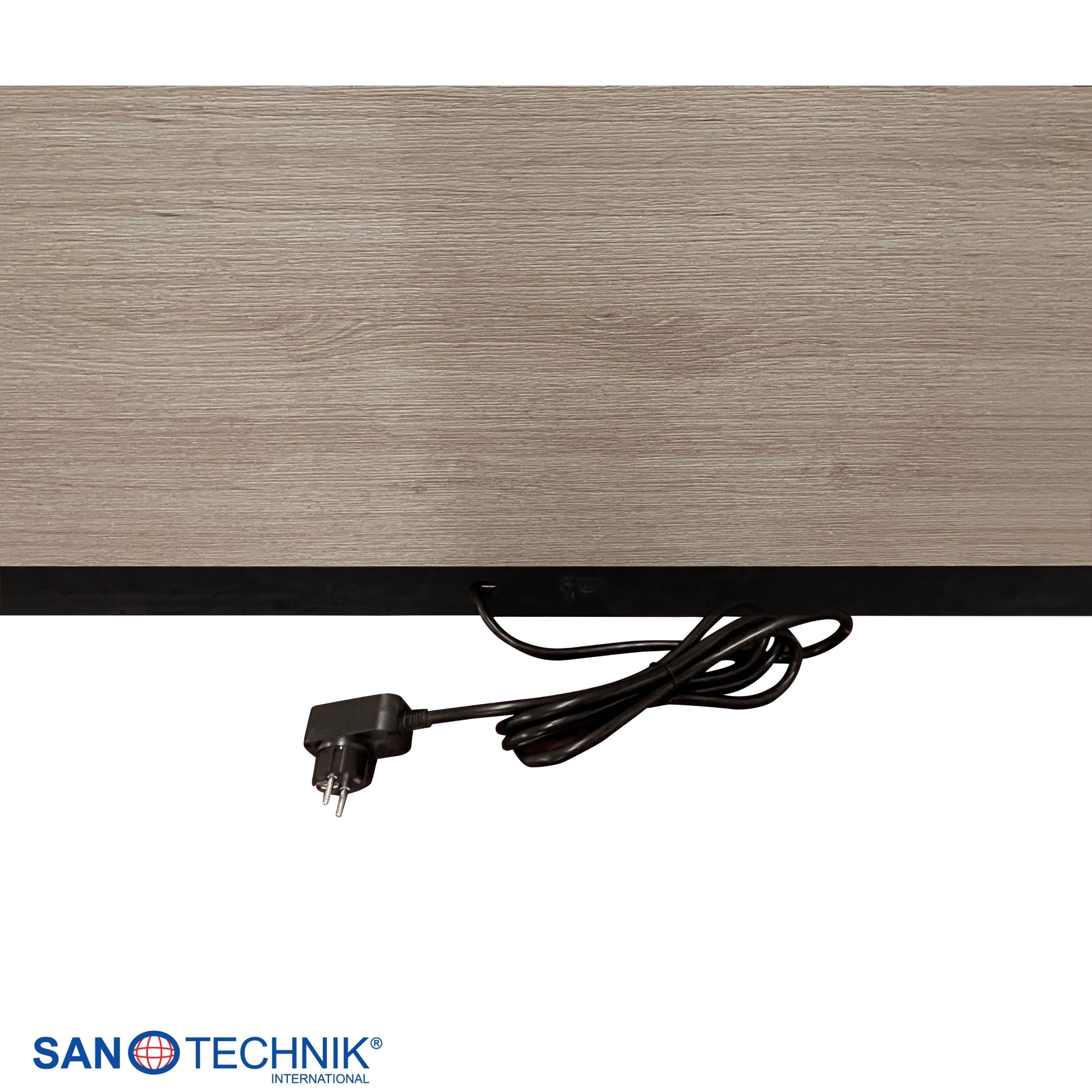 Sanotechnik - ZADAR OUTDOOR WHIRLPOOL white inkl. Abdeckung und Stiege 190x140x70 cm