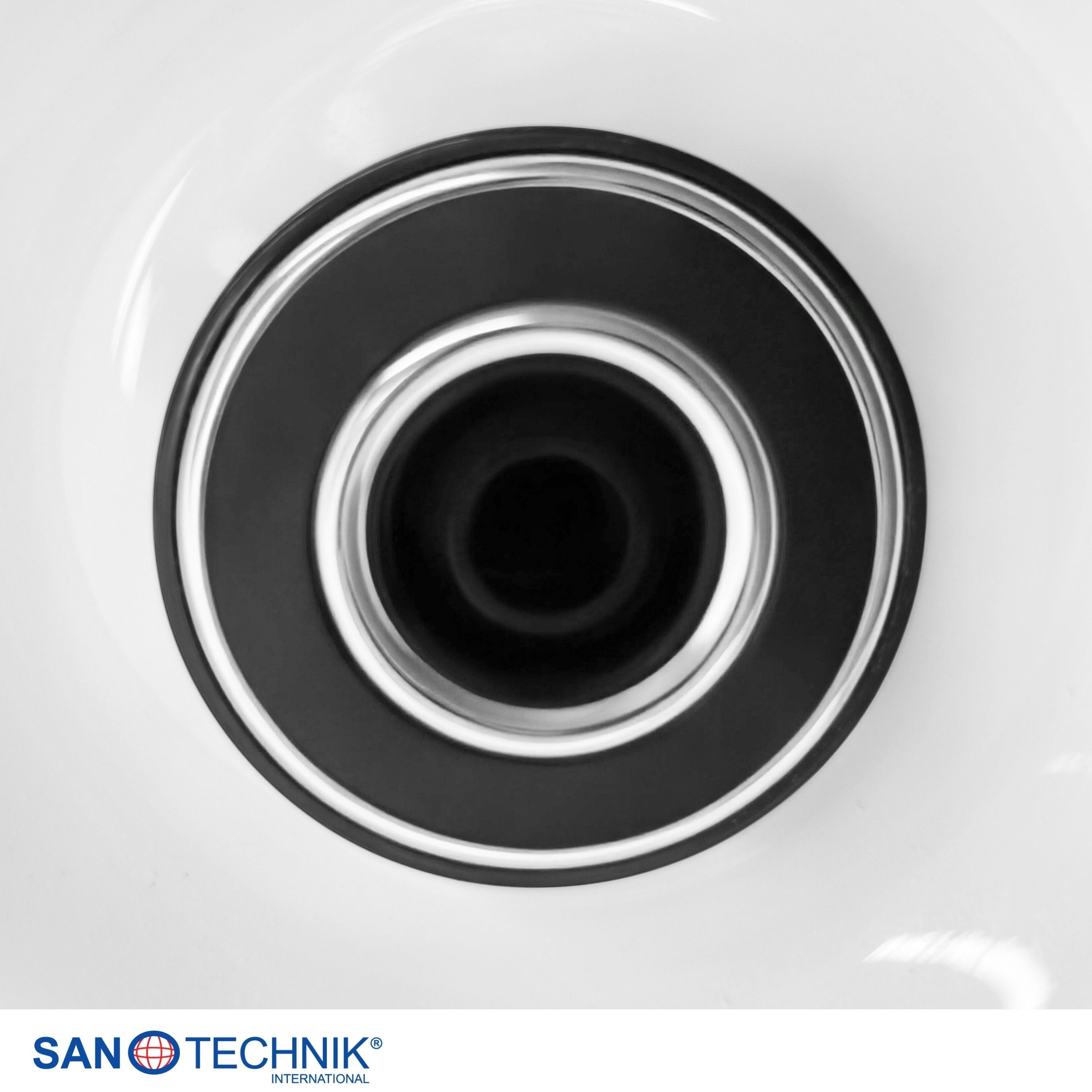 Sanotechnik - VALENCIA SWIMM WHIRLPOOL white inkl. Abdeckung und Stiege 400x220x126 cm