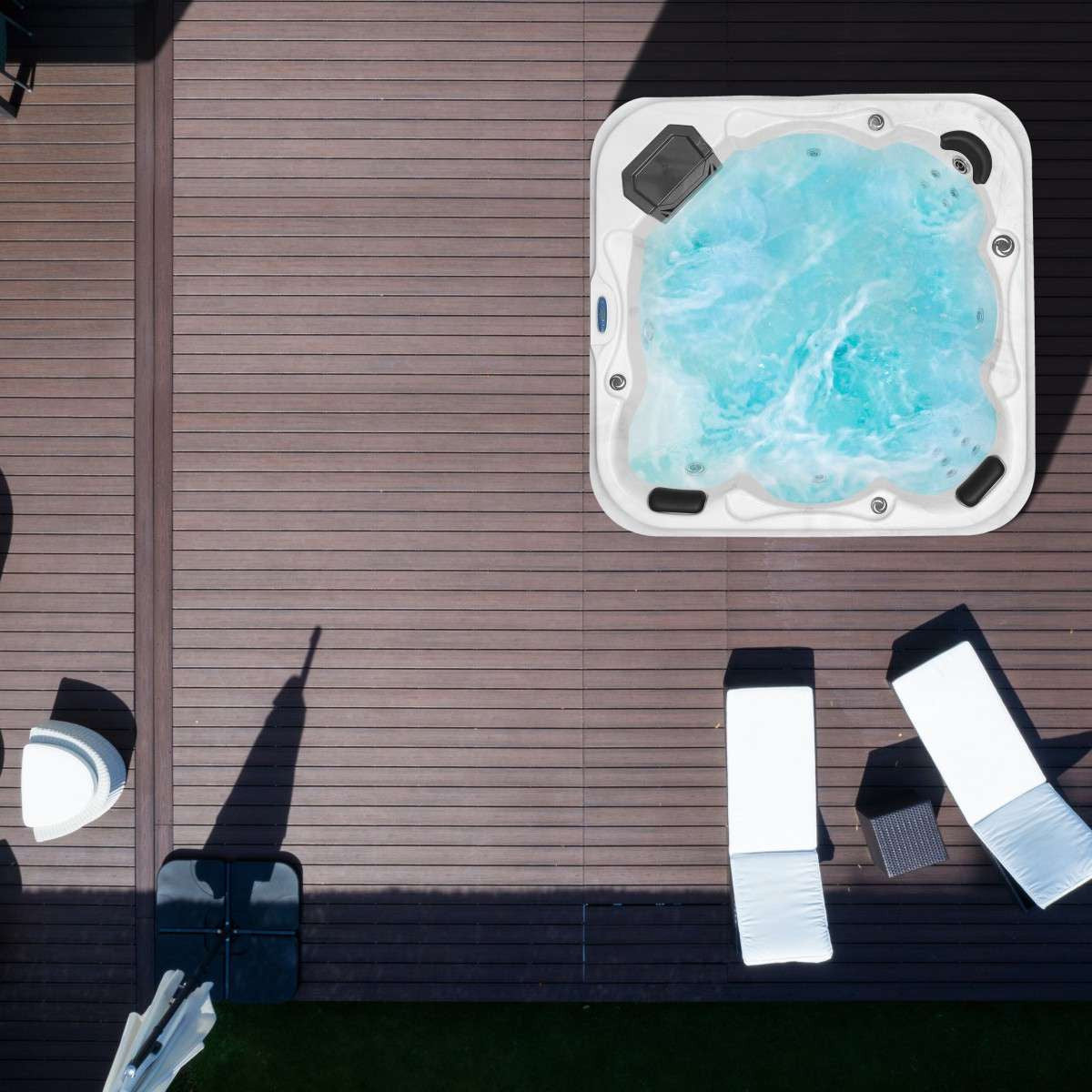 SANOTECHNIK I Outdoor Whirlpool TIROL - inkl. Abdeckung