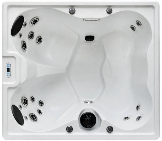 SANOTECHNIK I Outdoorwhirlpool Palermo WHITE MARBLE inkl. Abdeckung