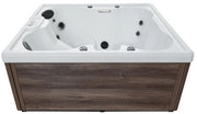 SANOTECHNIK I Outdoorwhirlpool Palermo WHITE MARBLE inkl. Abdeckung