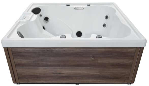 SANOTECHNIK I Outdoorwhirlpool Palermo WHITE MARBLE inkl. Abdeckung