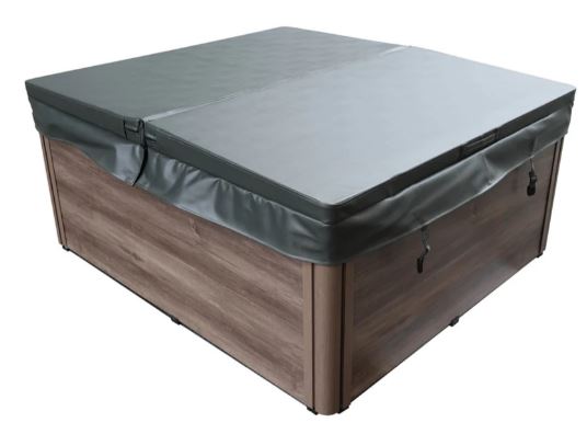 SANOTECHNIK I Outdoorwhirlpool Palermo WHITE MARBLE inkl. Abdeckung