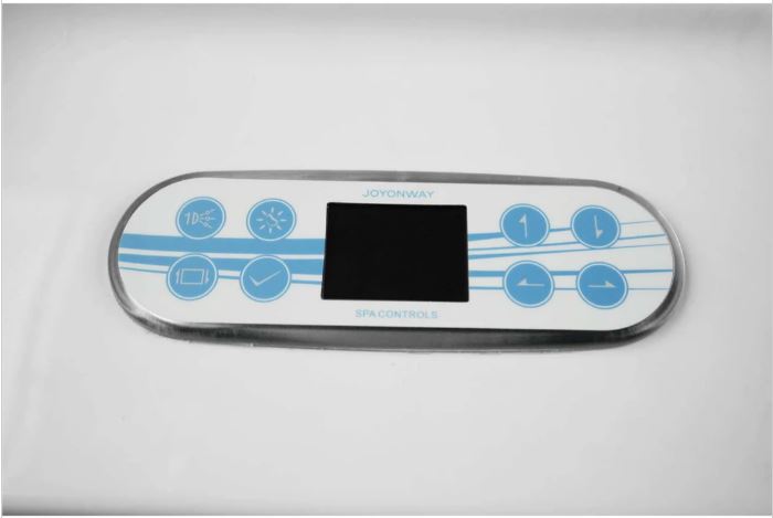 SANOTECHNIK I Outdoorwhirlpool Palermo WHITE MARBLE inkl. Abdeckung