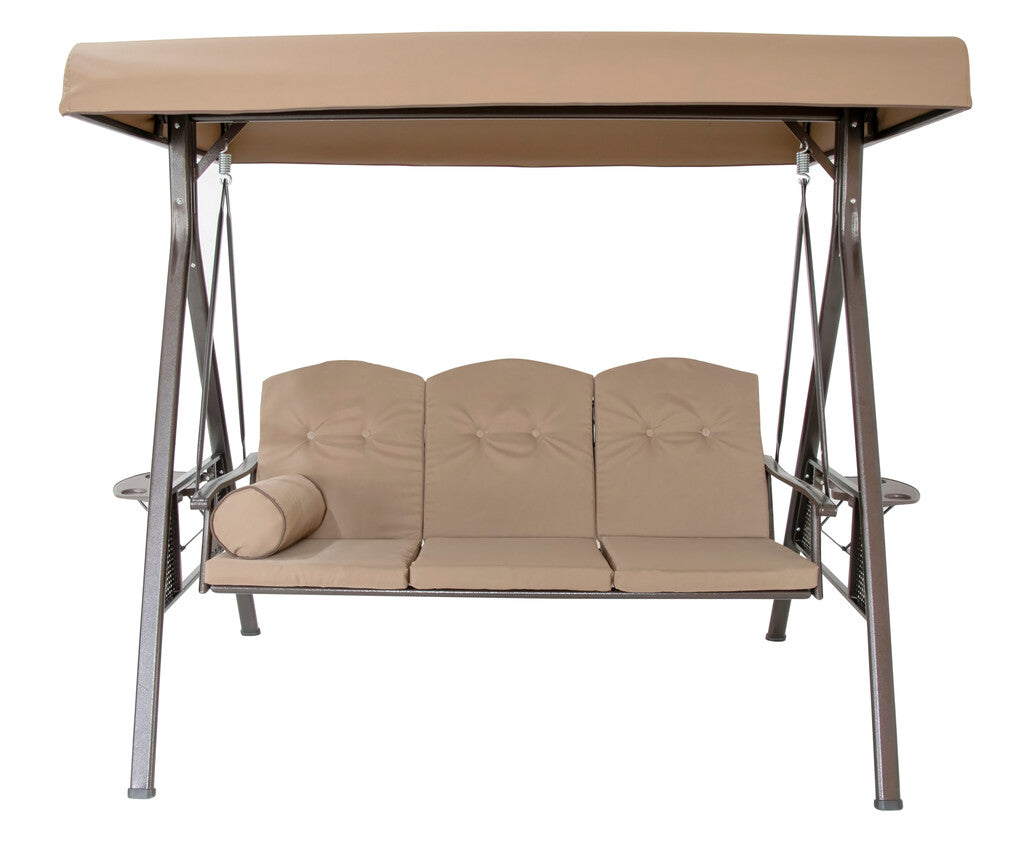 Sanotechnik - Hollywoodschaukel beige 200x124x170 cm