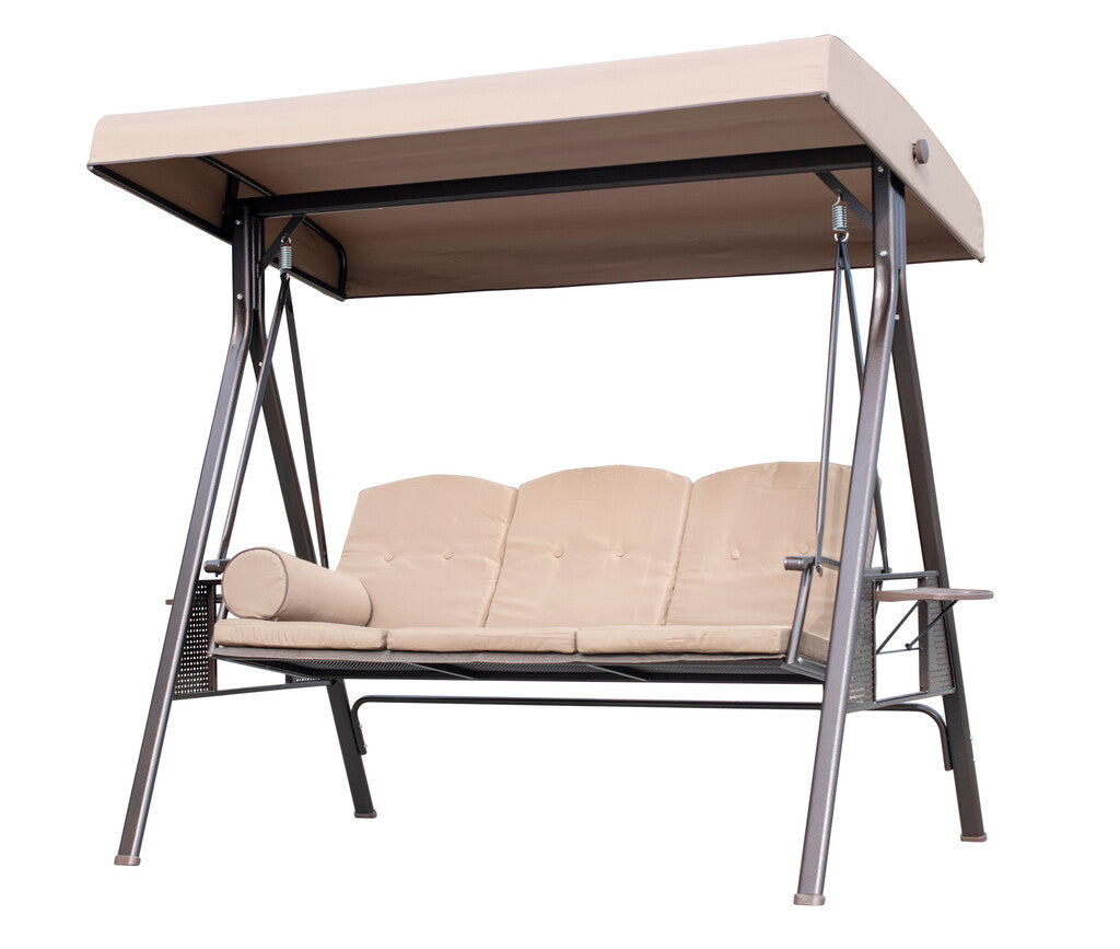 Sanotechnik - Hollywoodschaukel beige 200x124x170 cm