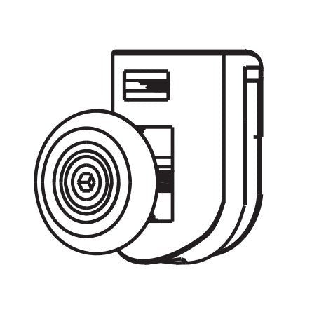 Sanotechnik - Obere Einzelrolle für 4mm ( TC07 )