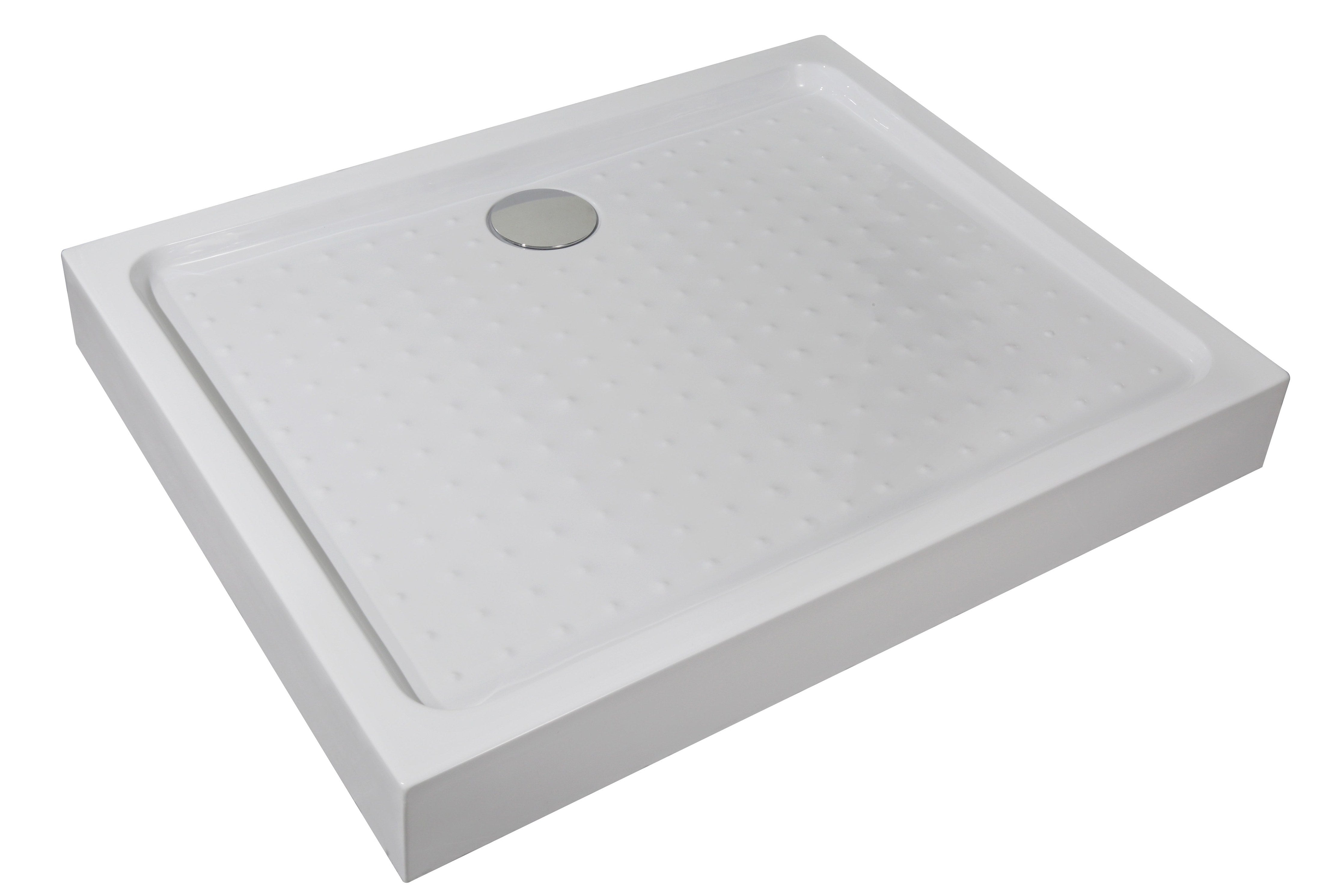 Sanotechnik - Brausetasse weiß 80x100x12,5cm