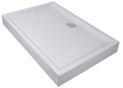 Sanotechnik - Brausetasse weiß 80x120x12,5cm
