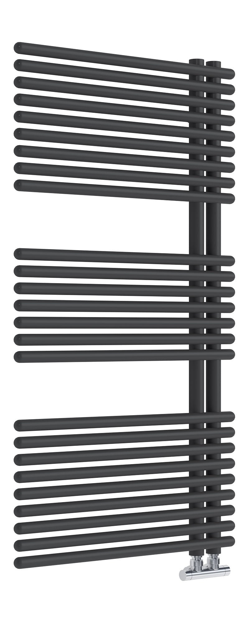 Sanotechnik - Bz.-Heizk. Wien, mattschwarz 113,2x60cm